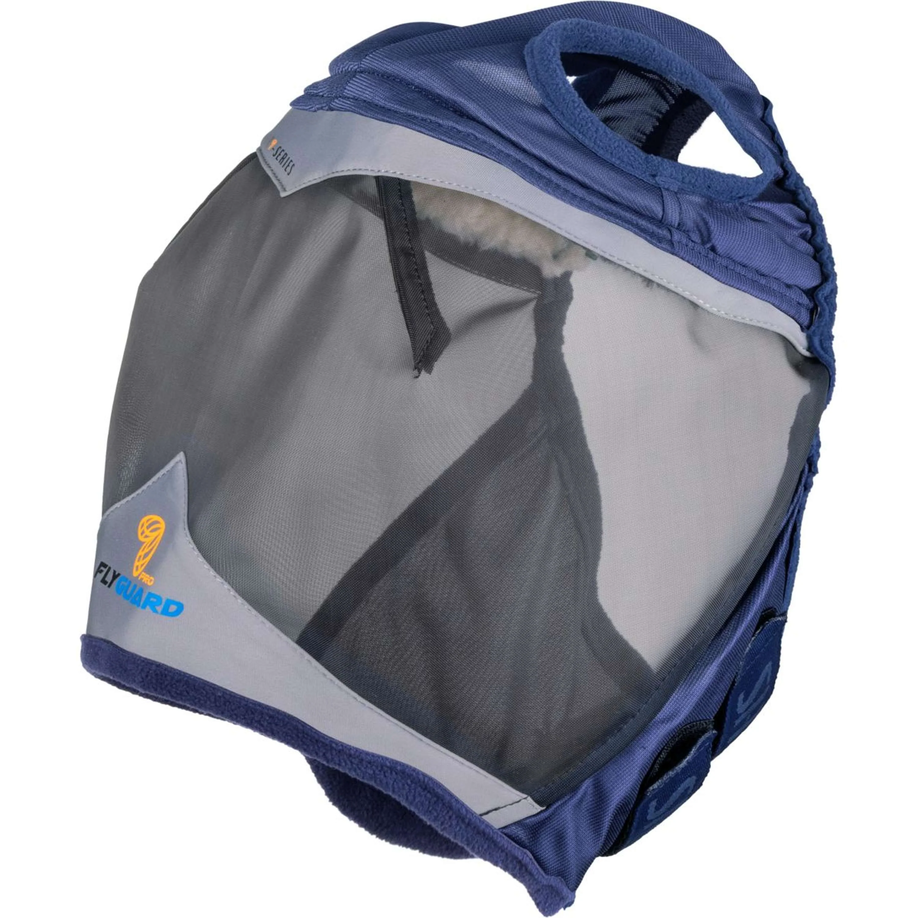FlyGuard by Shires Fliegenmaske Pro Fine Mesh mit Ohrausschnitt Navy - Image 2