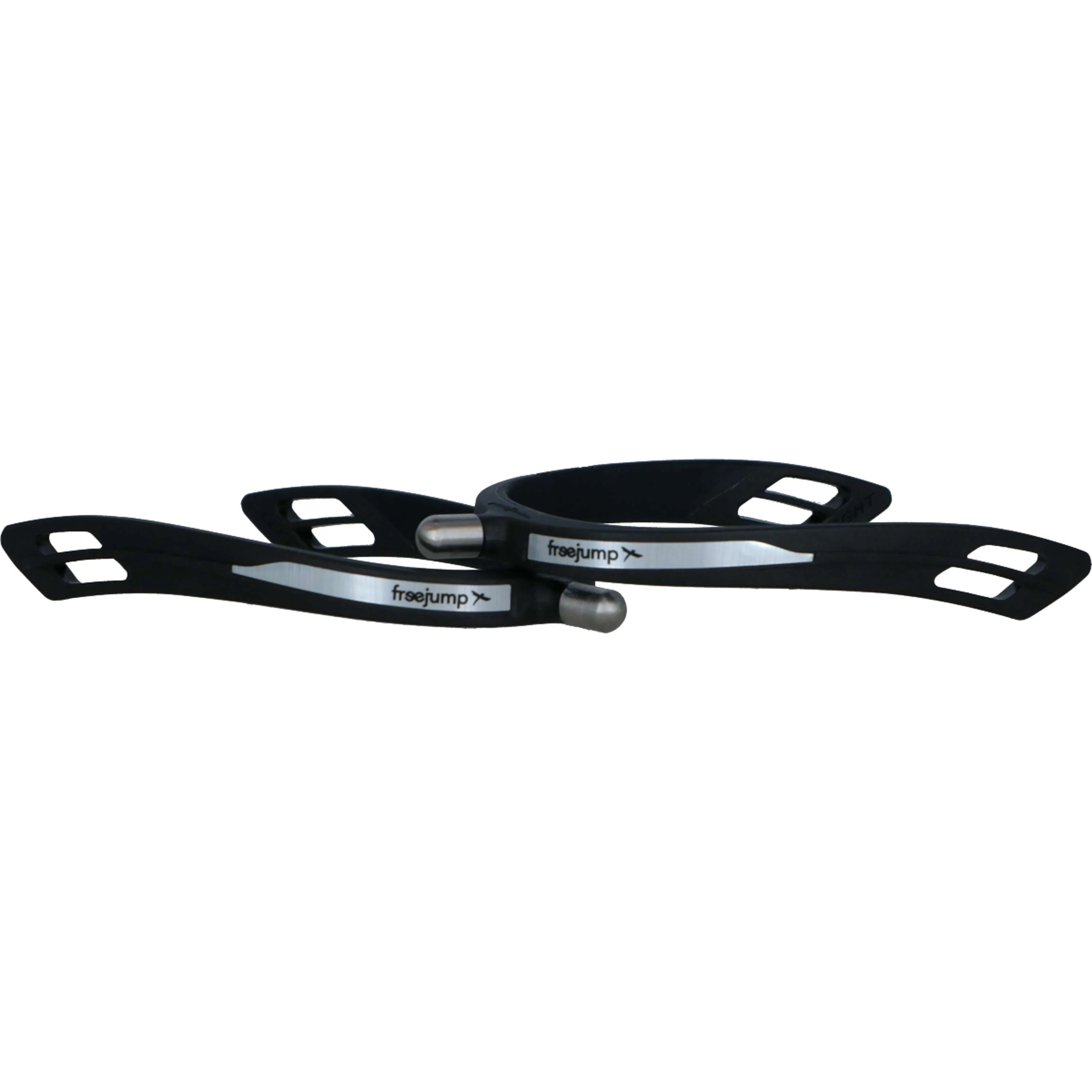 Freejump Knopfsporen Spur'on Round End Schwarz - Image 2