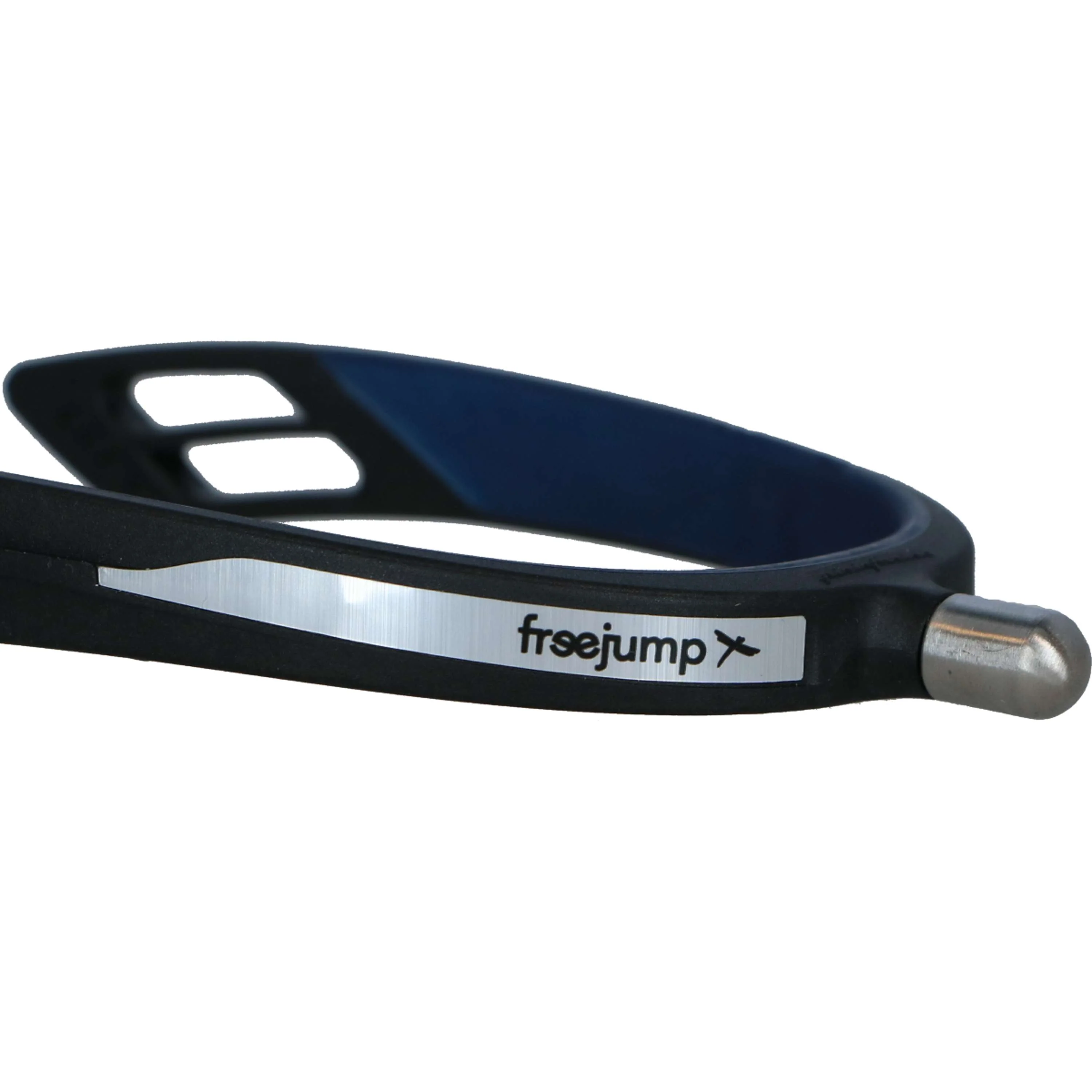 Freejump Knopfsporen Spur'on Round End Schwarz/Pearl Blue - Image 3