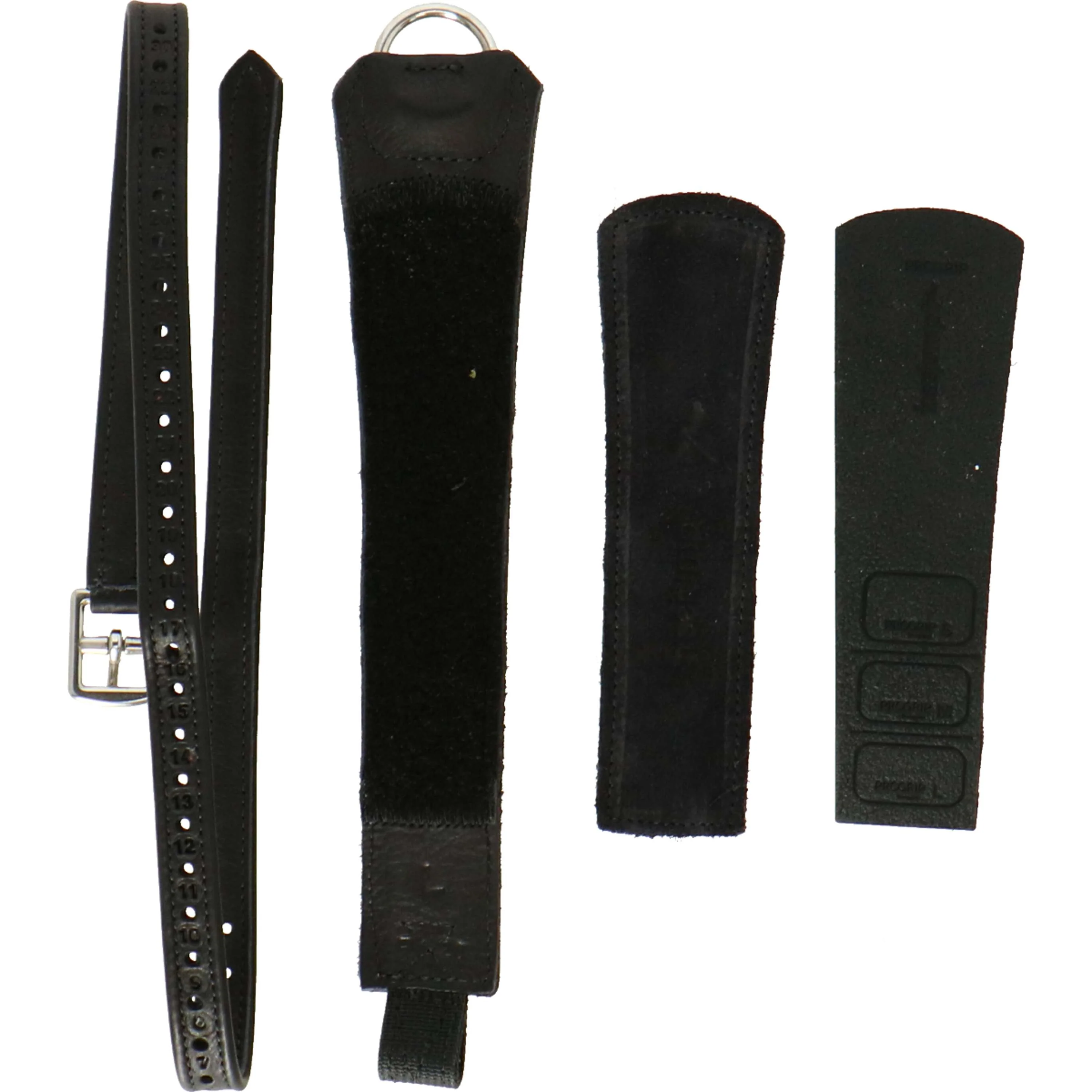 Freejump Steigbügelriemen Progrip Leder Schwarz - Image 2