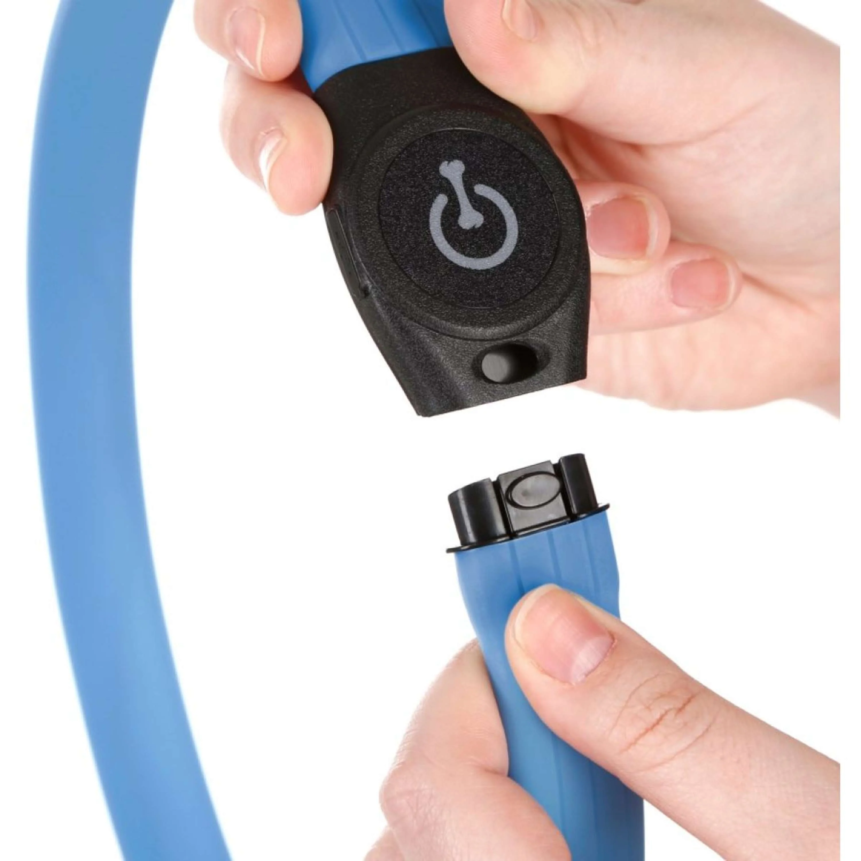 Kerbl Halsband Langhaar LED Blau - Image 2