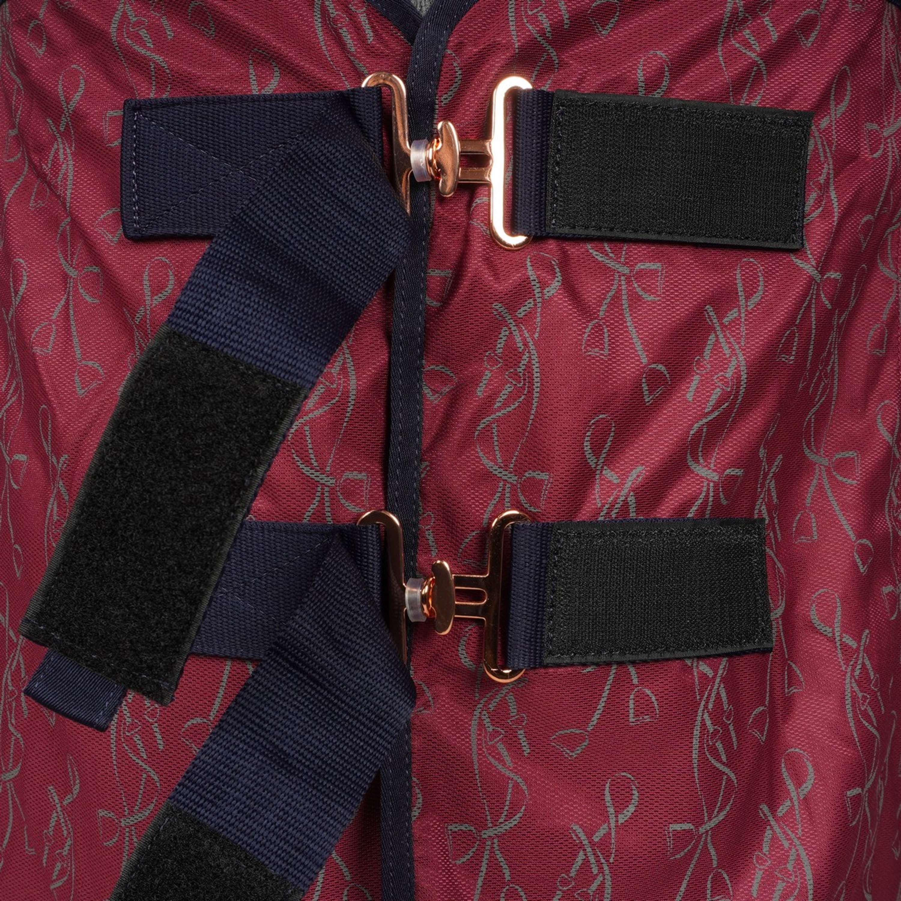 Harry's Horse Fliegendecke Mesh Superior Bordeaux - Image 4