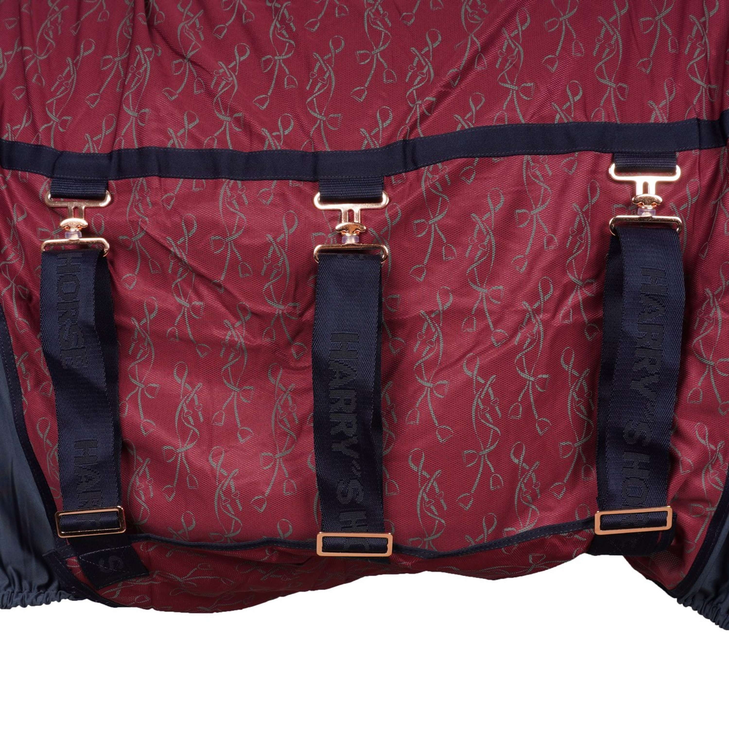 Harry's Horse Fliegendecke Mesh Superior Bordeaux - Image 8