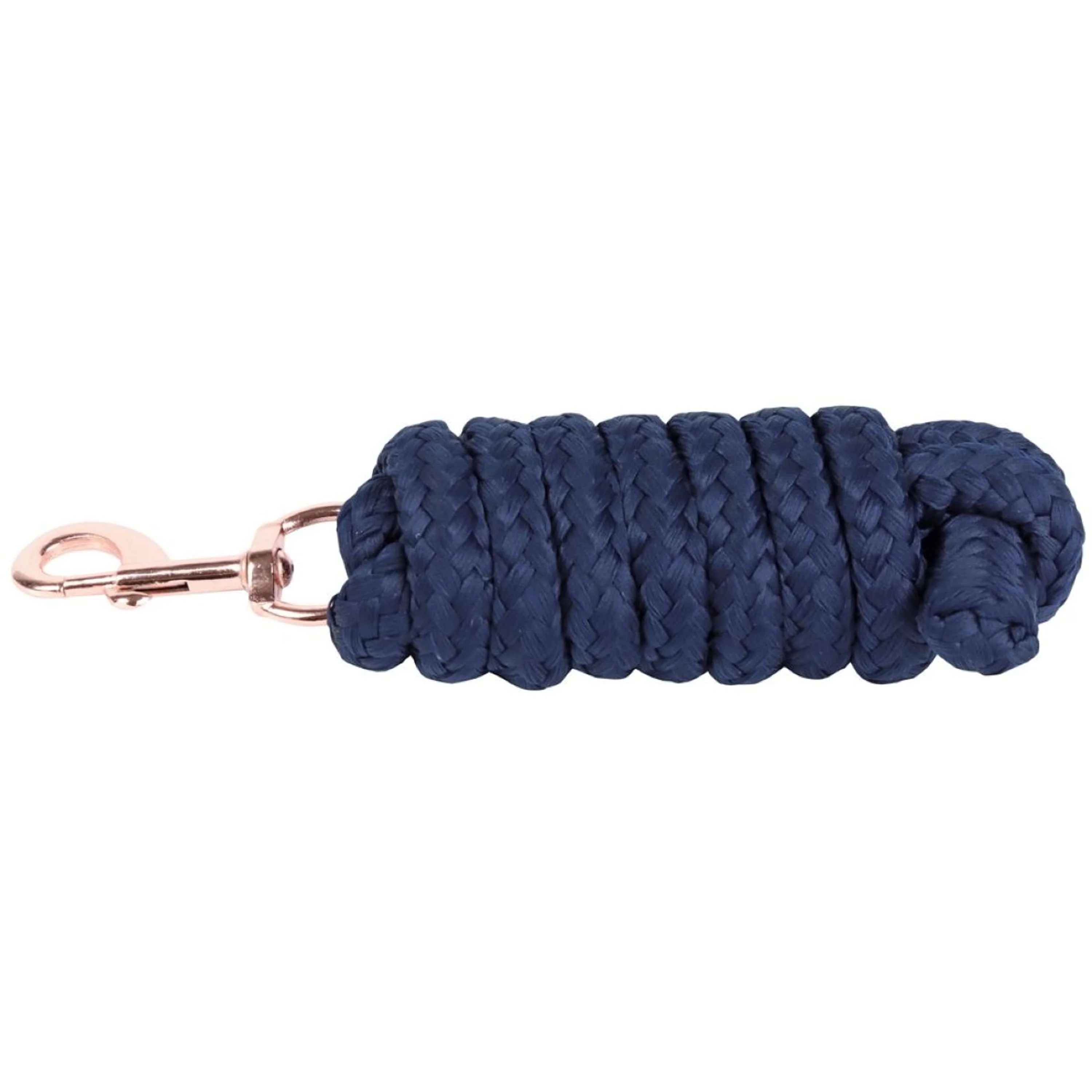 Harry's Horse Führstrick Soft Musketon Rosegold 1.8m Navy - Image 2
