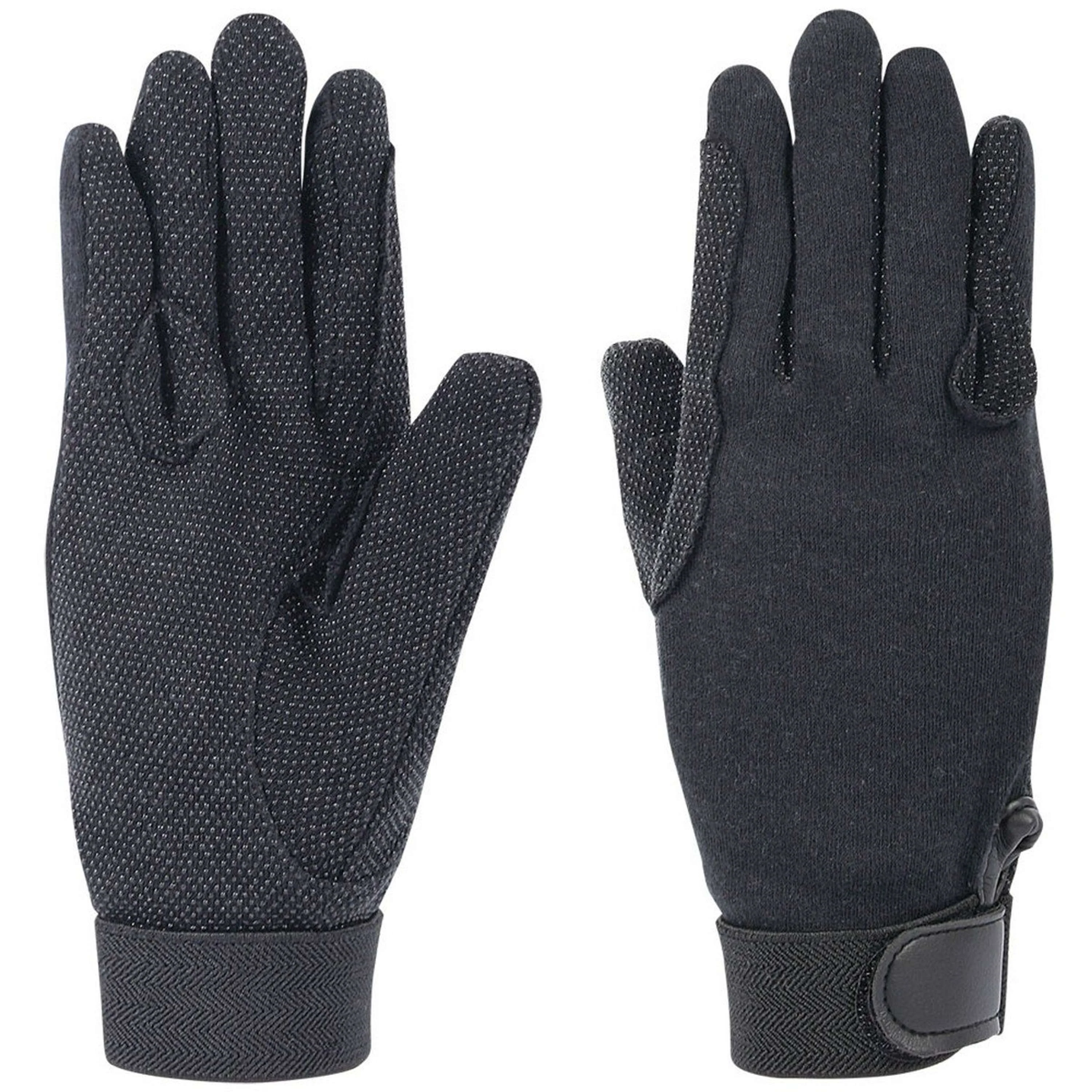 Harry's Horse Handschuhe Baumwolle Schwarz - Image 2