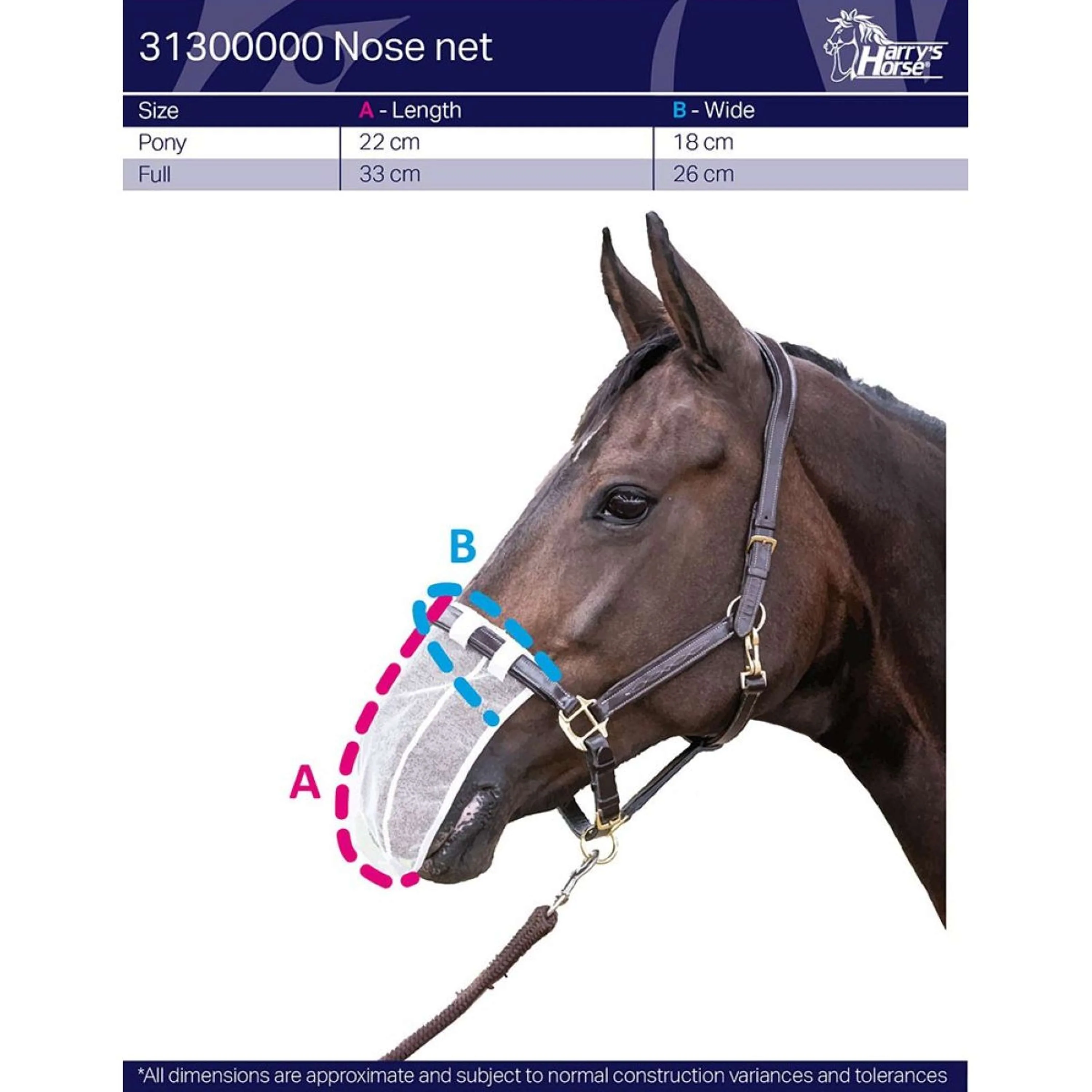 Harry's Horse Nasenschutz Schwarz - Image 5