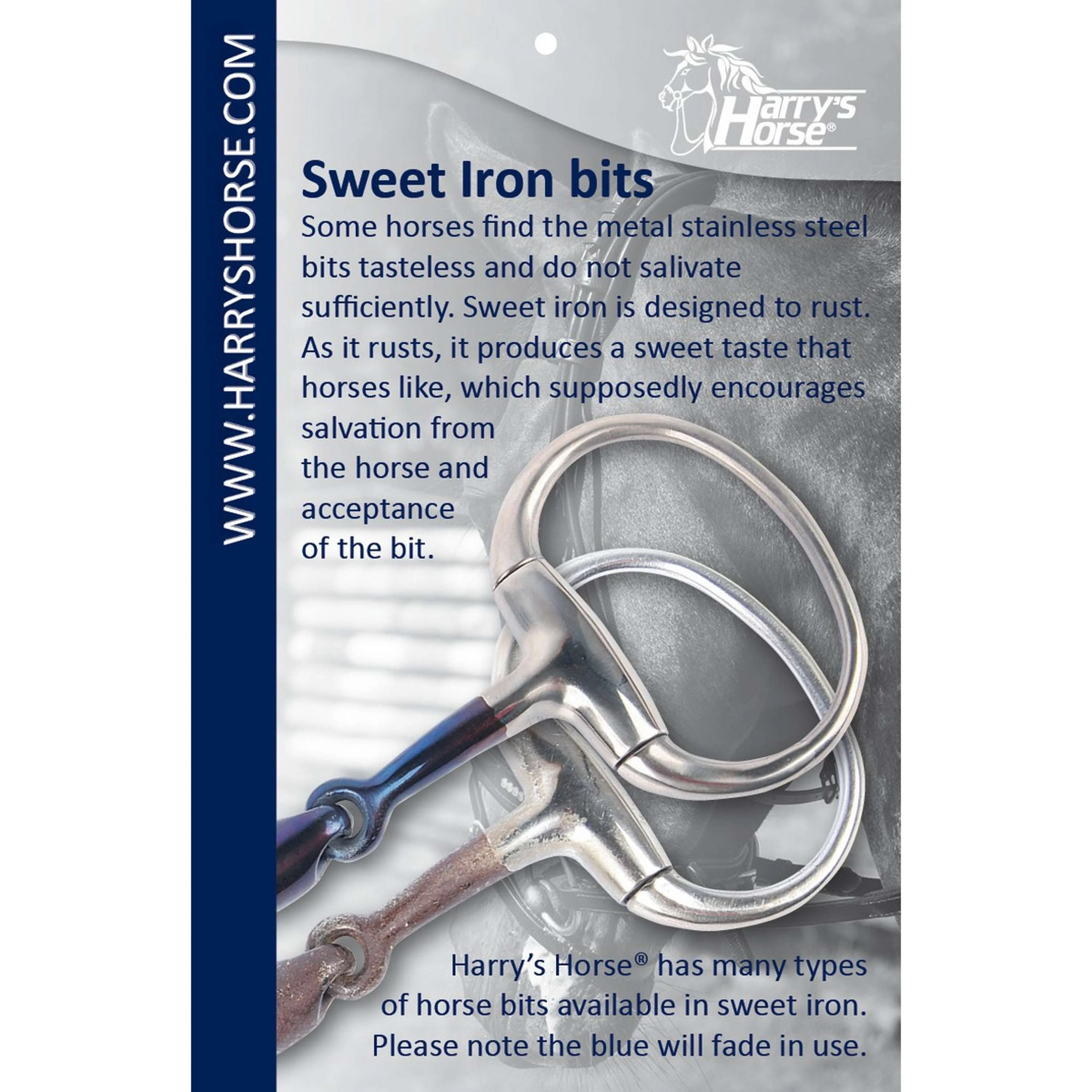 Harry's Horse Olivenkopftrense Leichtgewicht Sweet Iron 23mm - Image 3