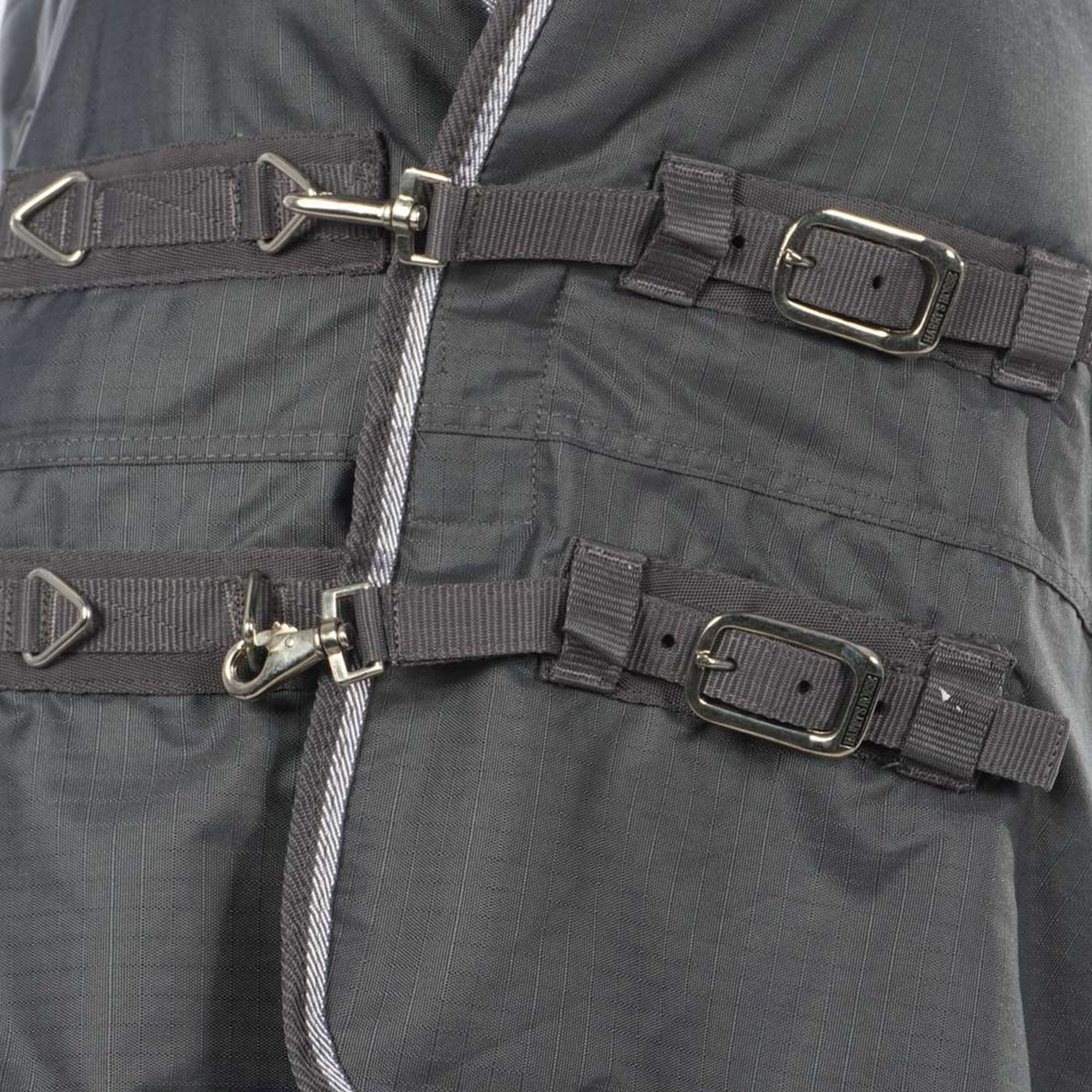 Harry's Horse Outdoordecke Thor 200g mit Hals Ebenholz - Image 2