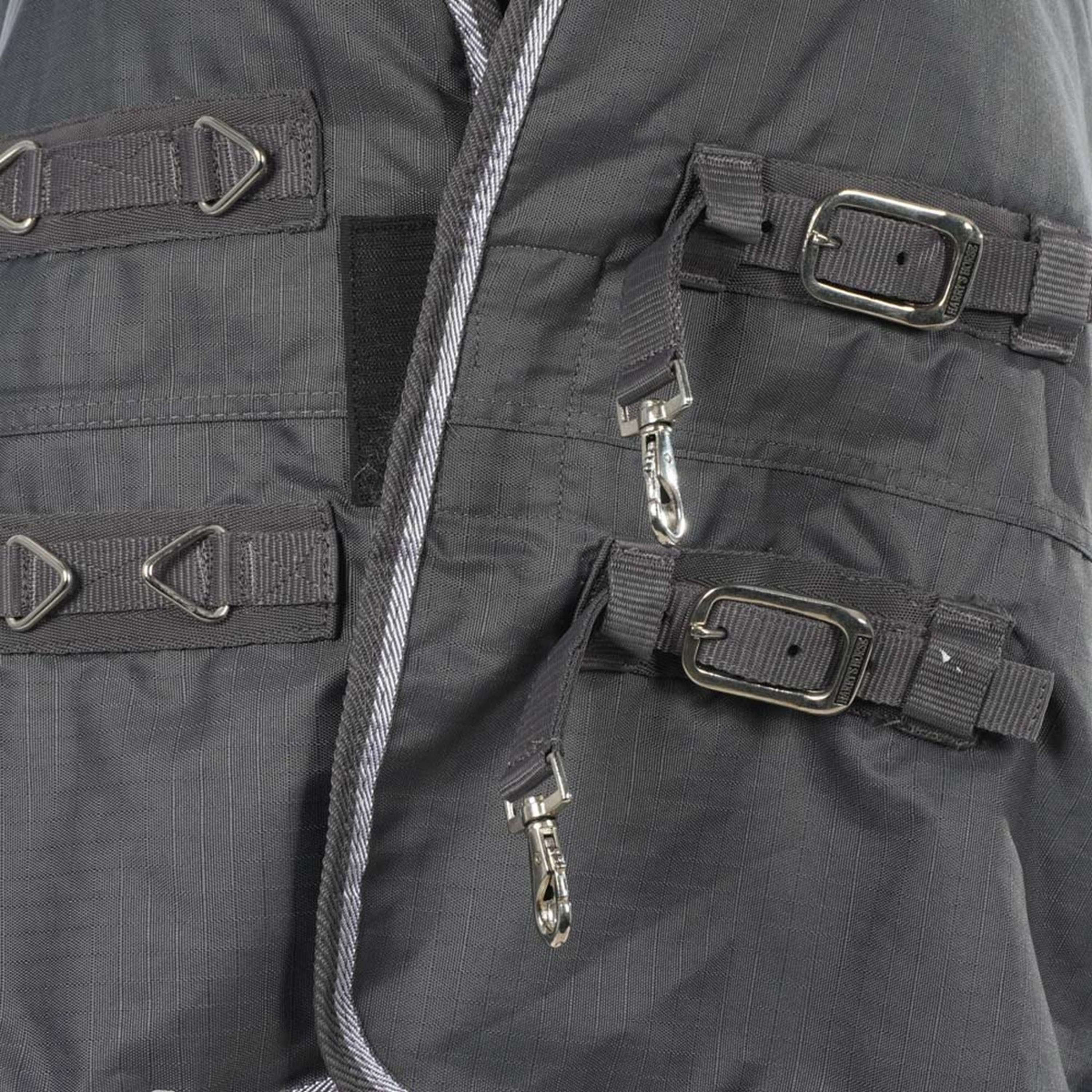 Harry's Horse Outdoordecke Thor 200g mit Hals Ebenholz - Image 3