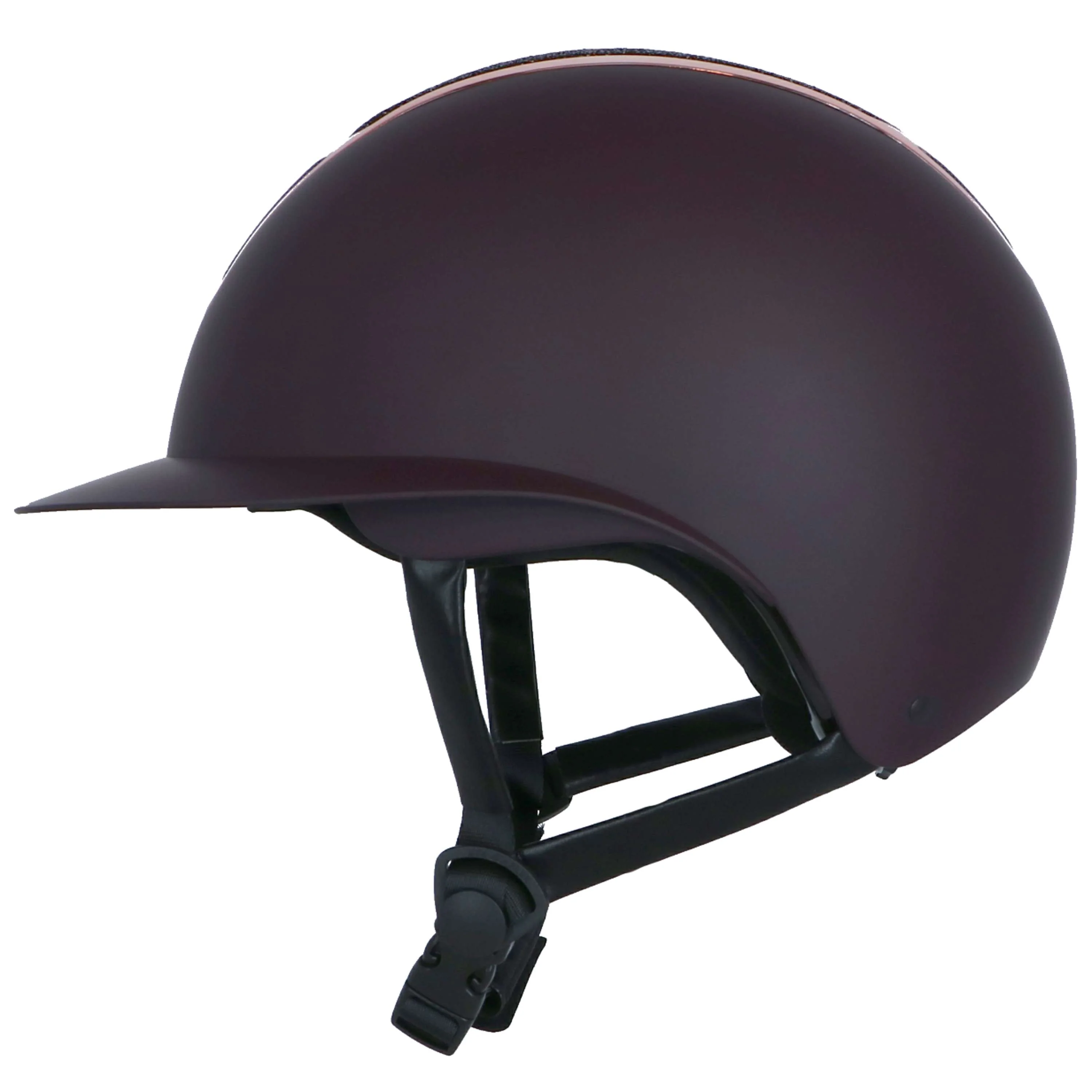 Harry's Horse Reithelm Mont Blanc Sparkle Bordeaux/Rosegold - Image 3