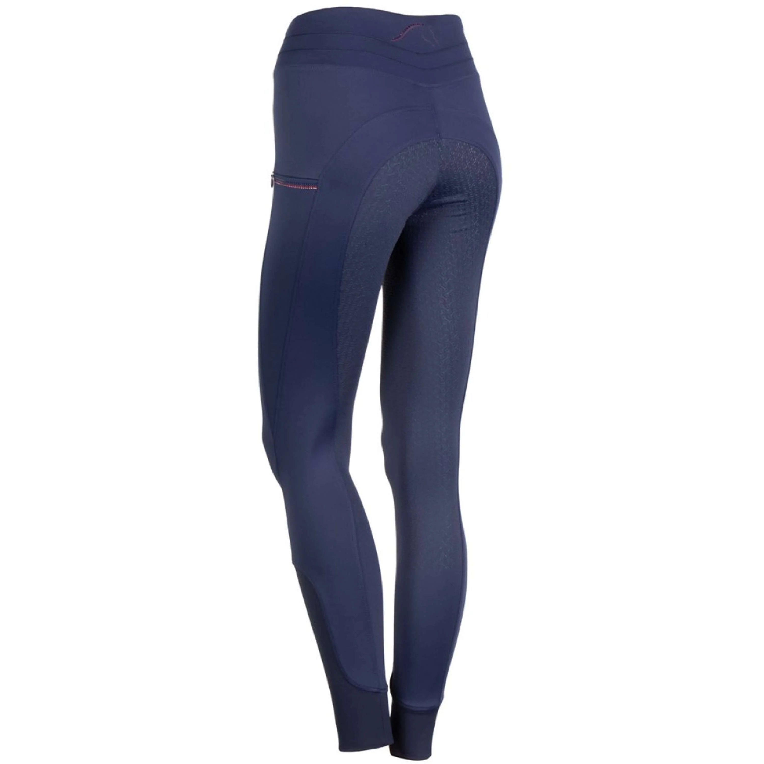 Harry's Horse Reitleggings Equitights Denici Cavalli Purple Passion Full Grip Peacoat - Image 3