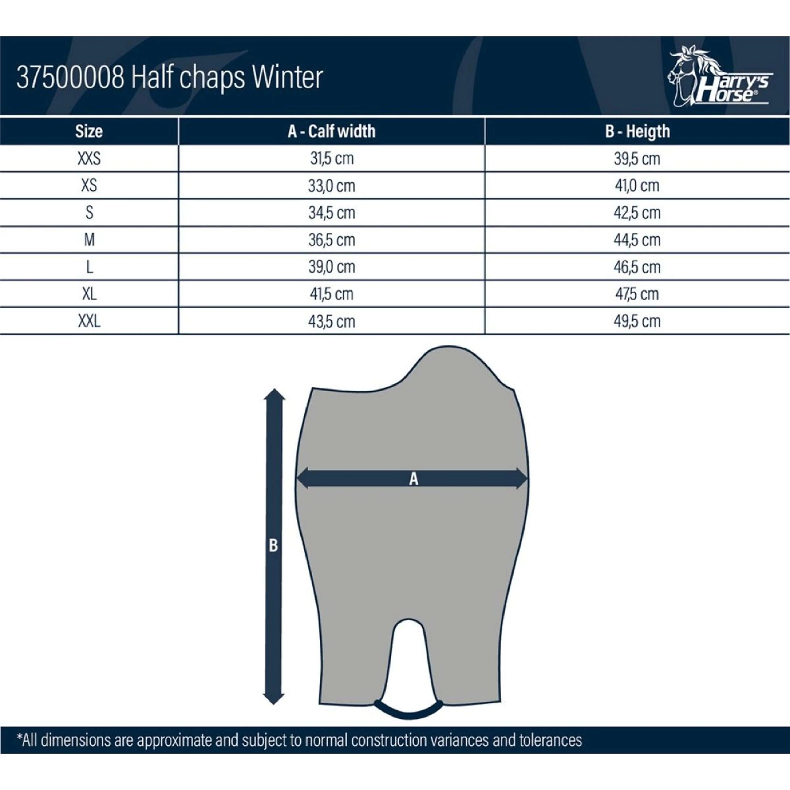 Harry's Horse Reitletten Winter Schwarz - Image 5