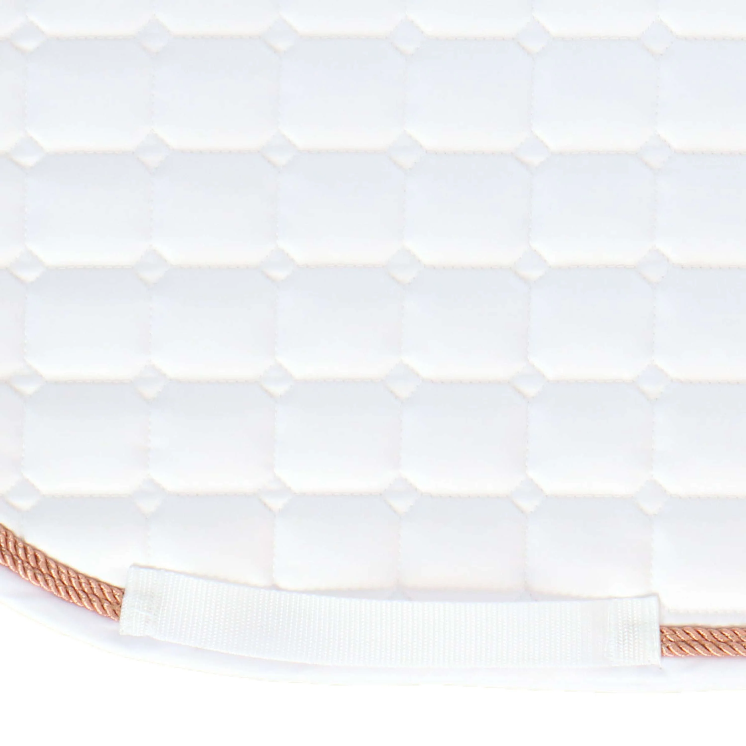 Harry's Horse Schabracke Reverso Logo Competition Dressur Weiß/Rosegold - Image 4