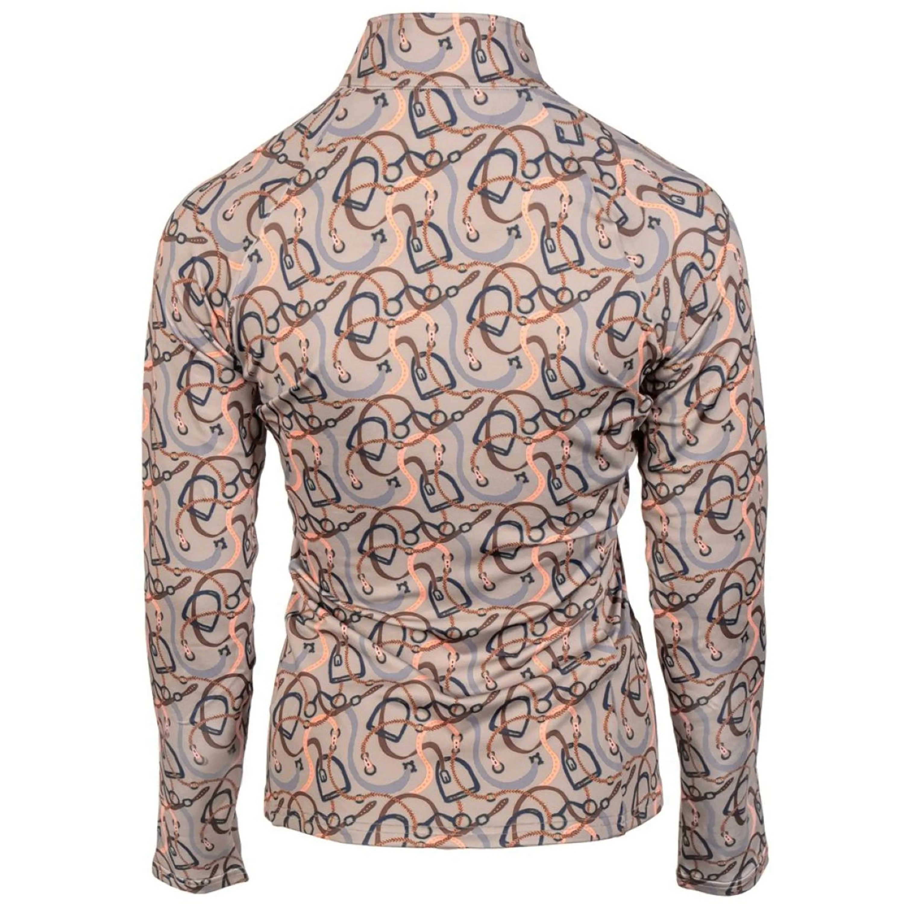 Harry's Horse Shirt Classy Lange Ärmel Taupe Grey - Image 2