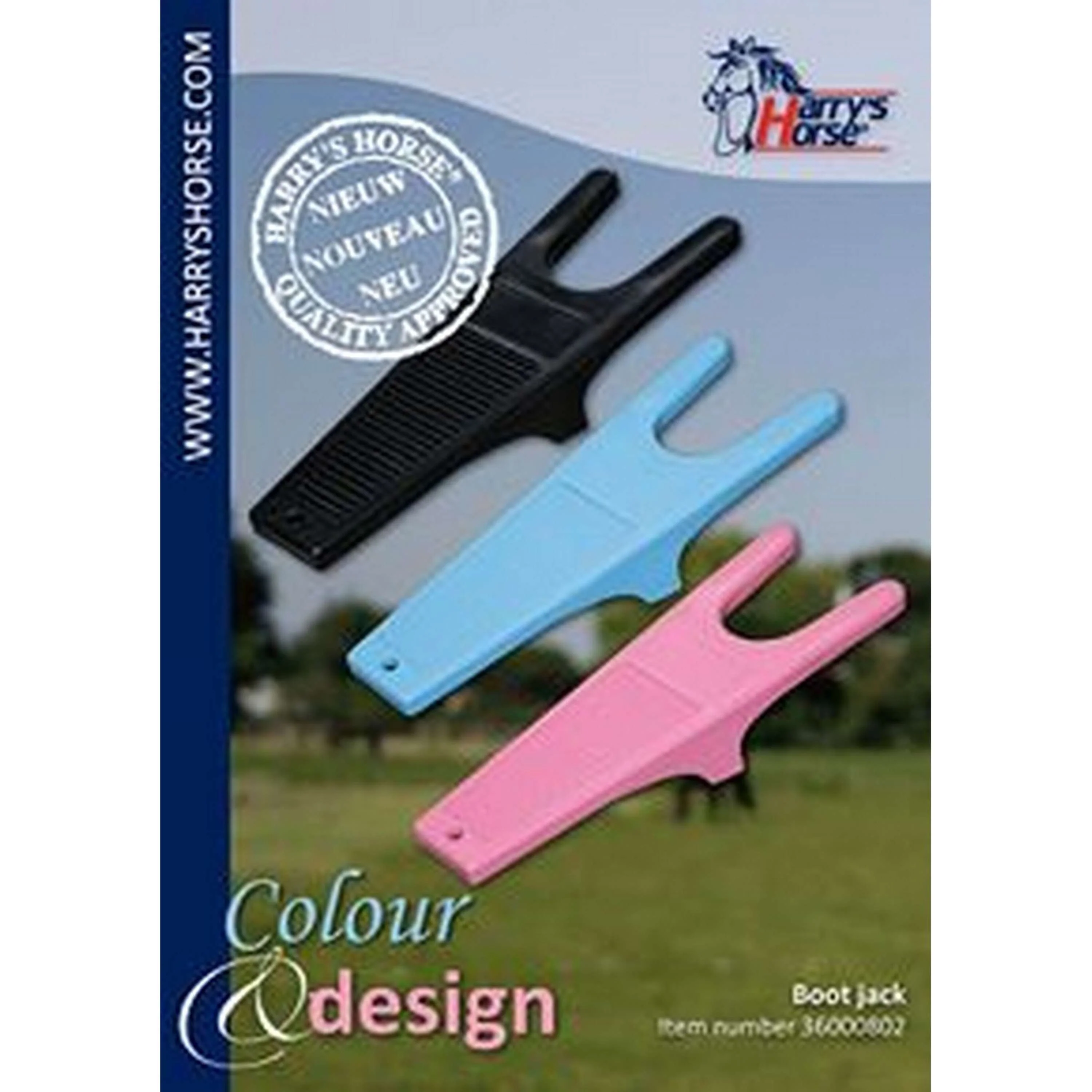 Harry's Horse Stiefelknecht Plastik Rosa - Image 2