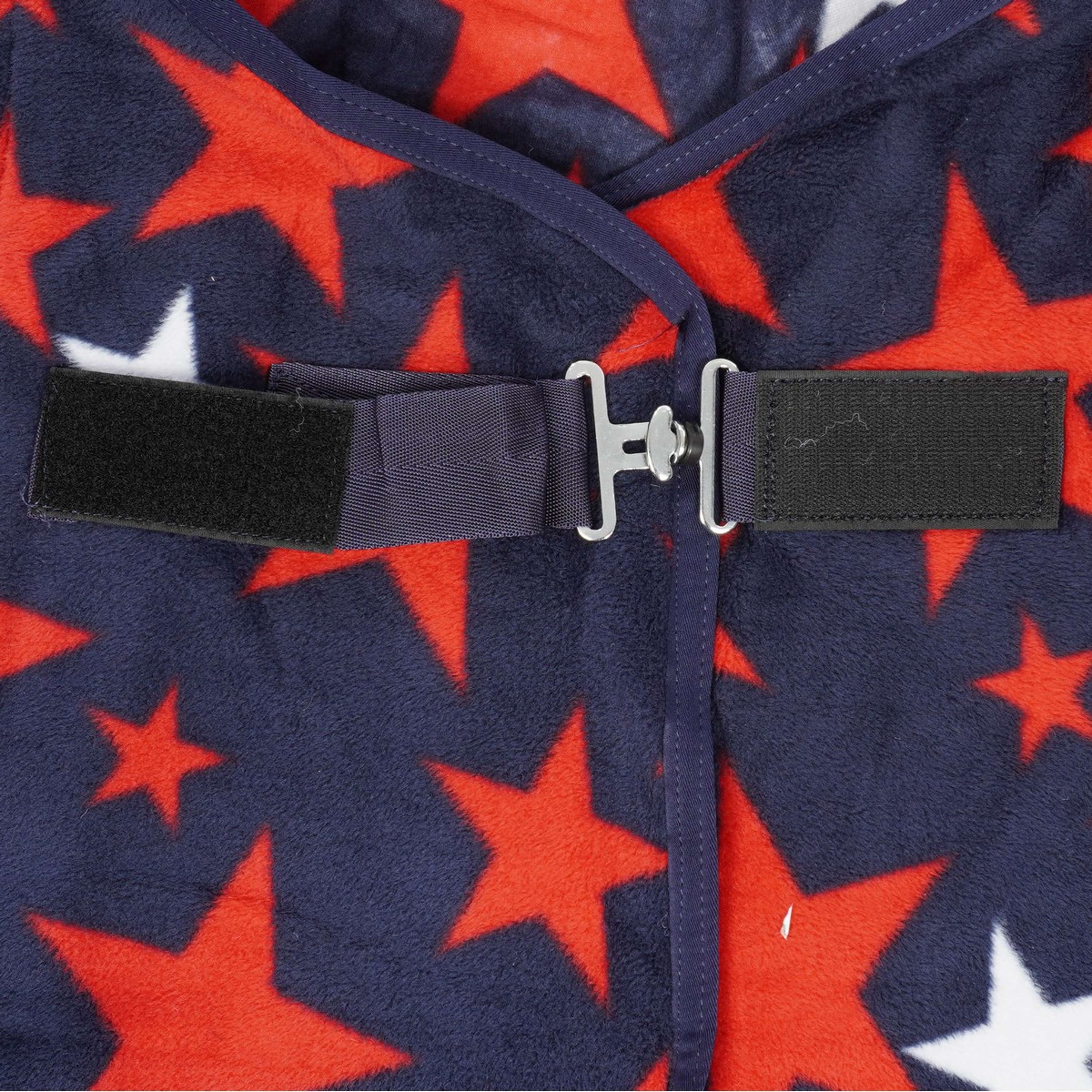 HB Harry & Hector Fleecedecke Star Blau - Image 3