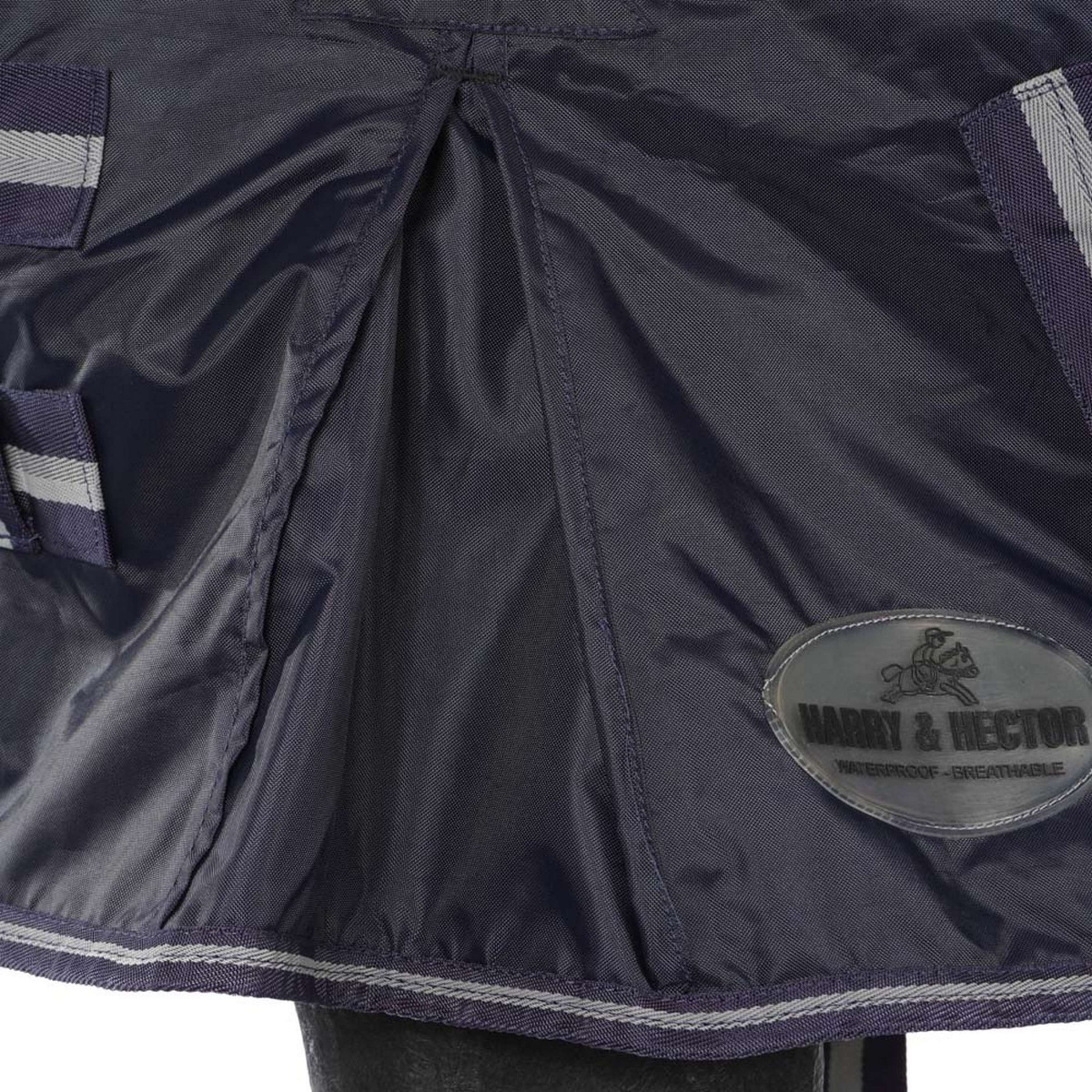 HB Harry & Hector Outdoor-Regendecke Fleece 0g Blau - Image 4