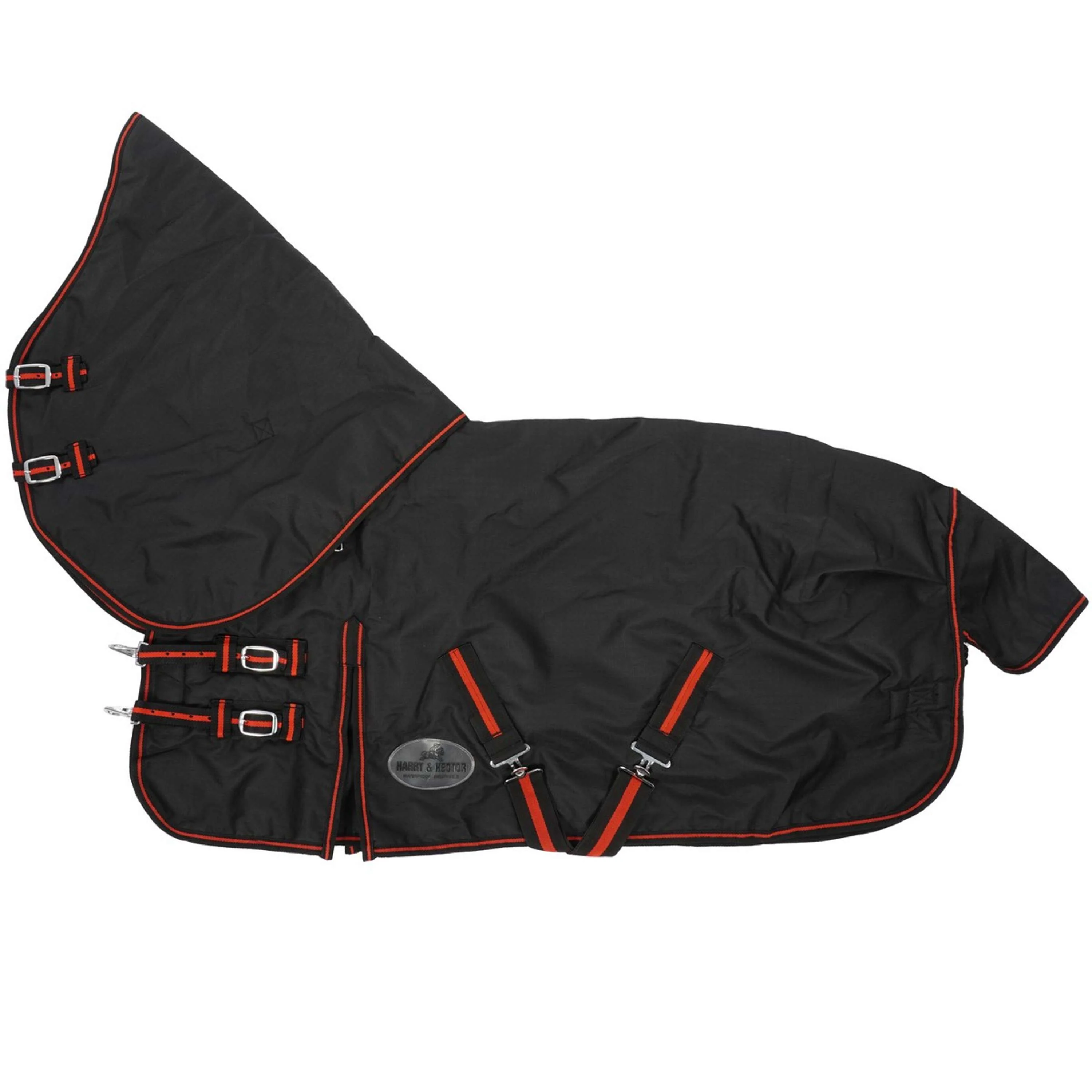 HB Harry & Hector Outdoordecke 300g Schwarz/Rot - Image 3