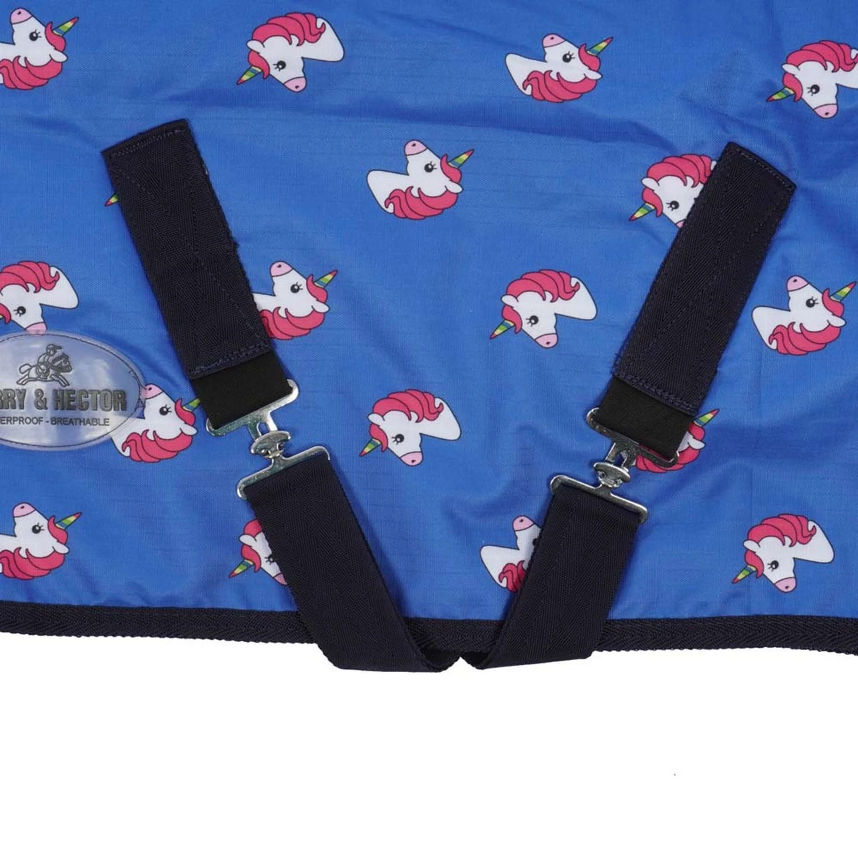HB Harry & Hector Outdoordecke Unicorn 200g Royal Blue - Image 7