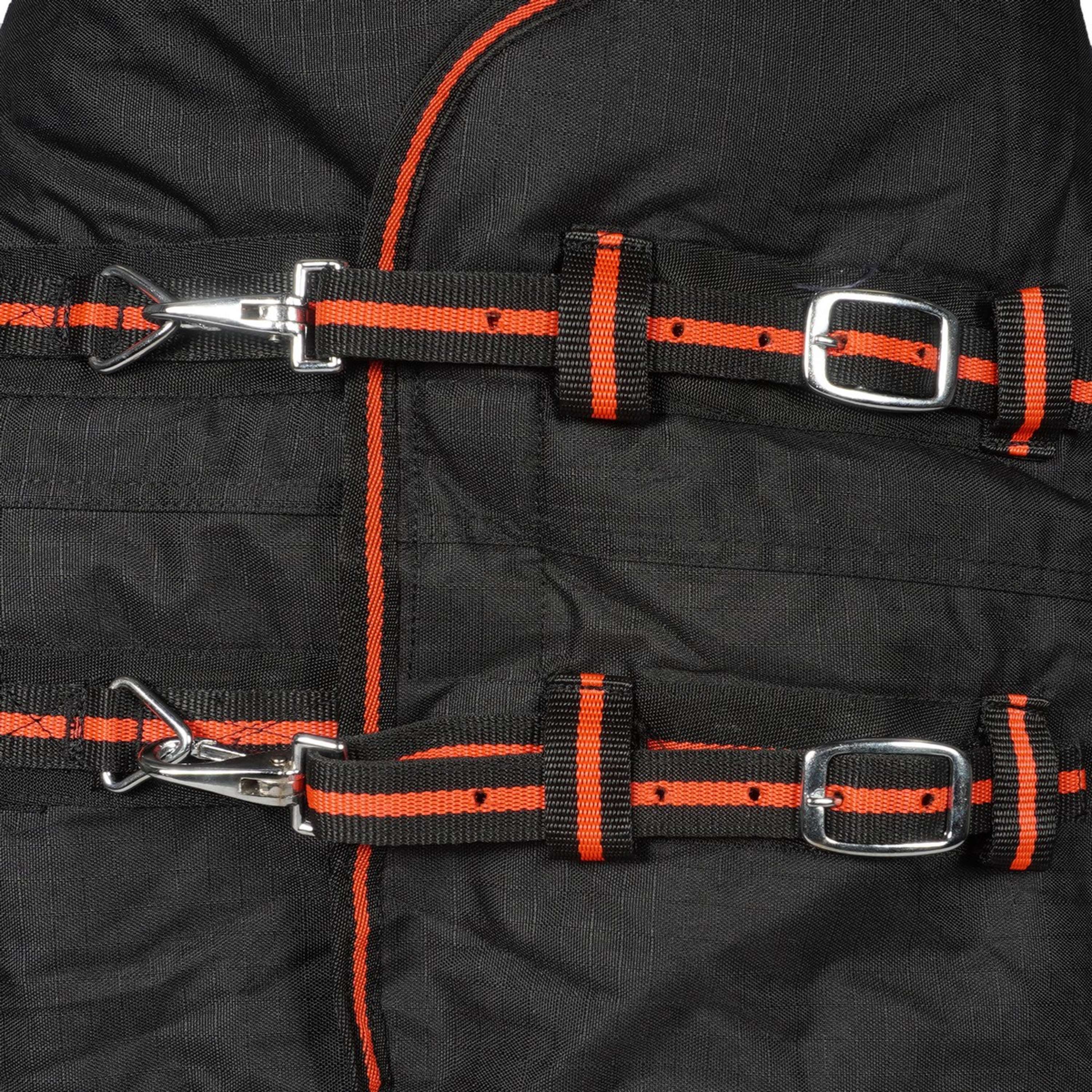 HB Outdoordecke Model Kentucky Abnehmbarer Hals 300g Schwarz - Image 3