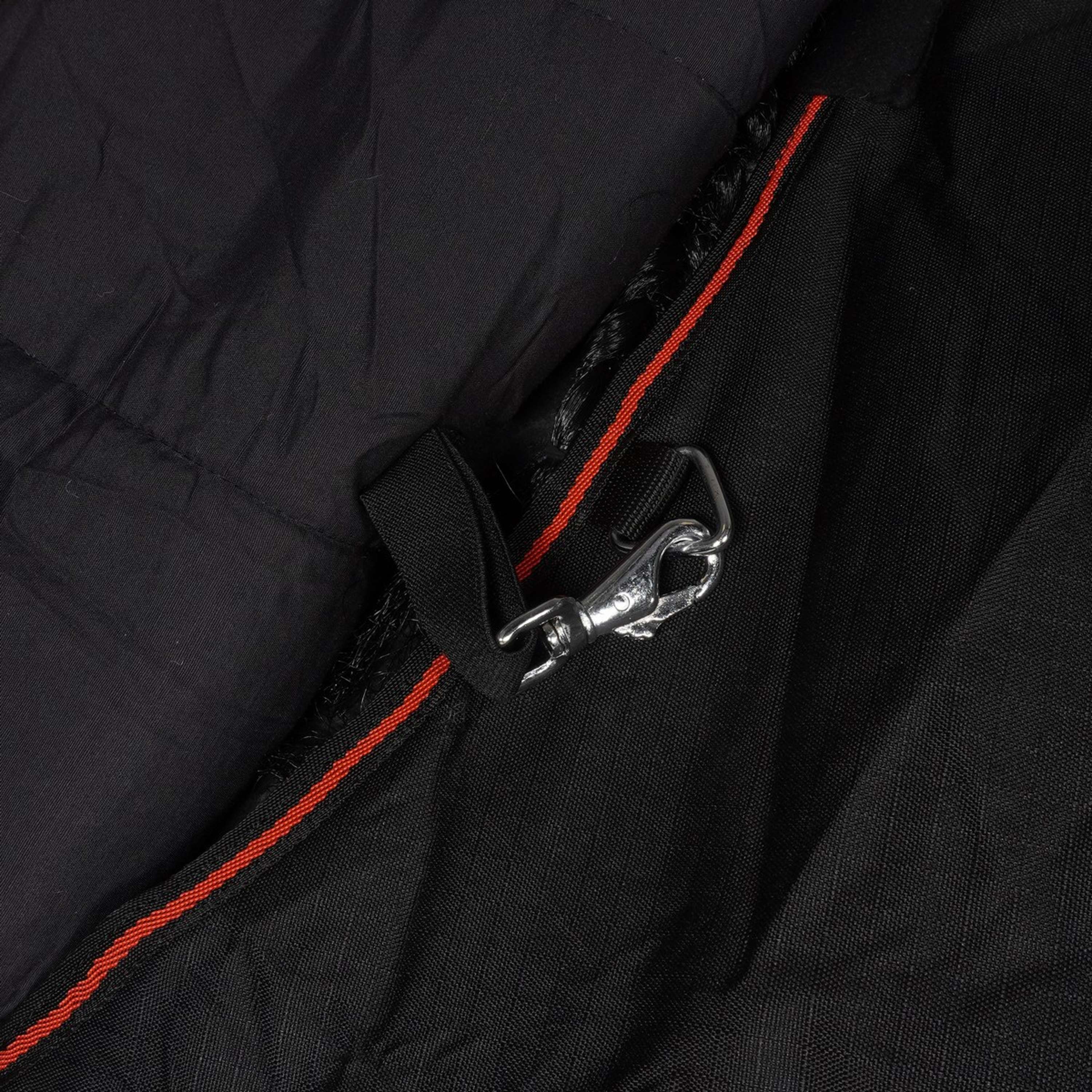 HB Outdoordecke Model Kentucky Abnehmbarer Hals 300g Schwarz - Image 5