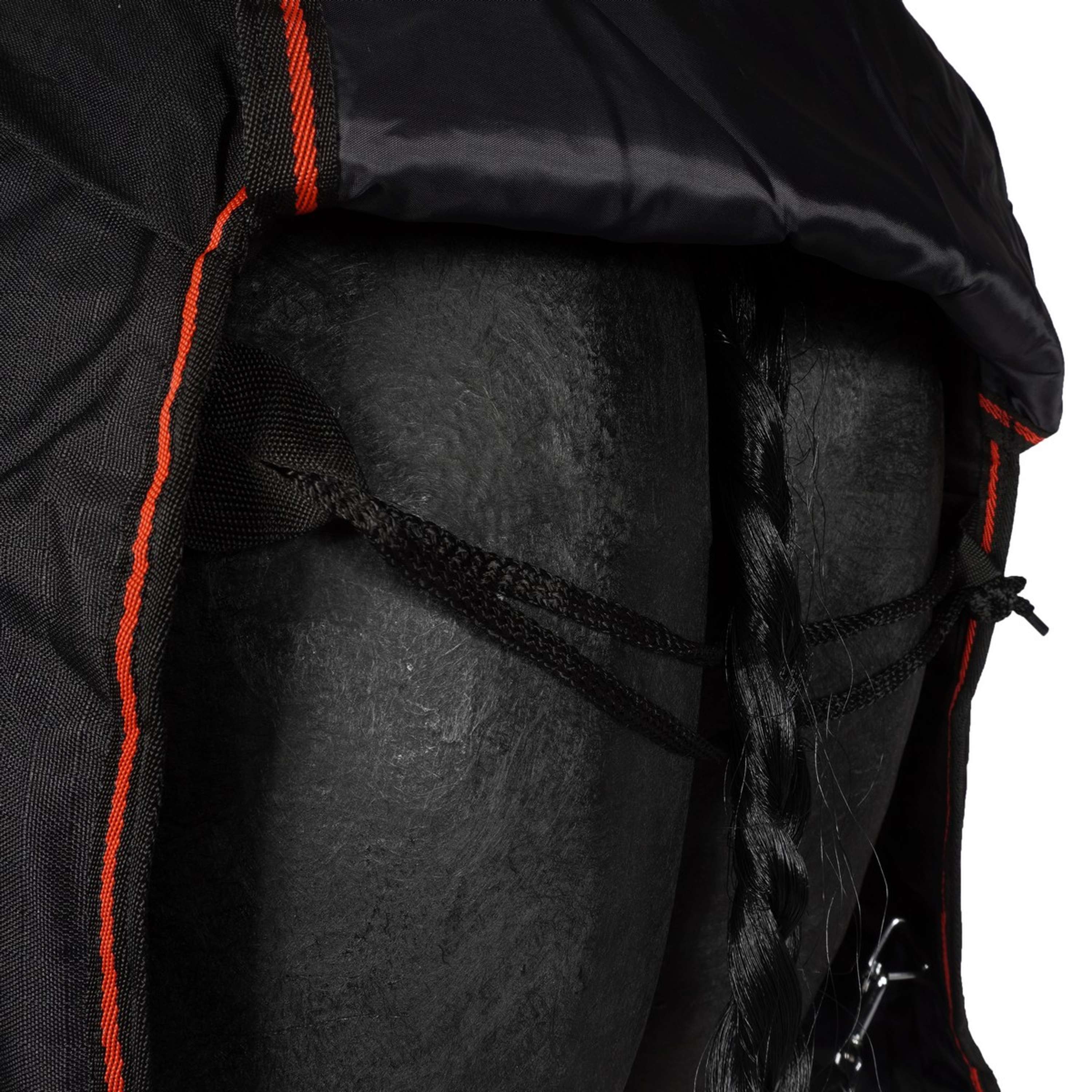 HB Outdoordecke Model Kentucky Abnehmbarer Hals 300g Schwarz - Image 9