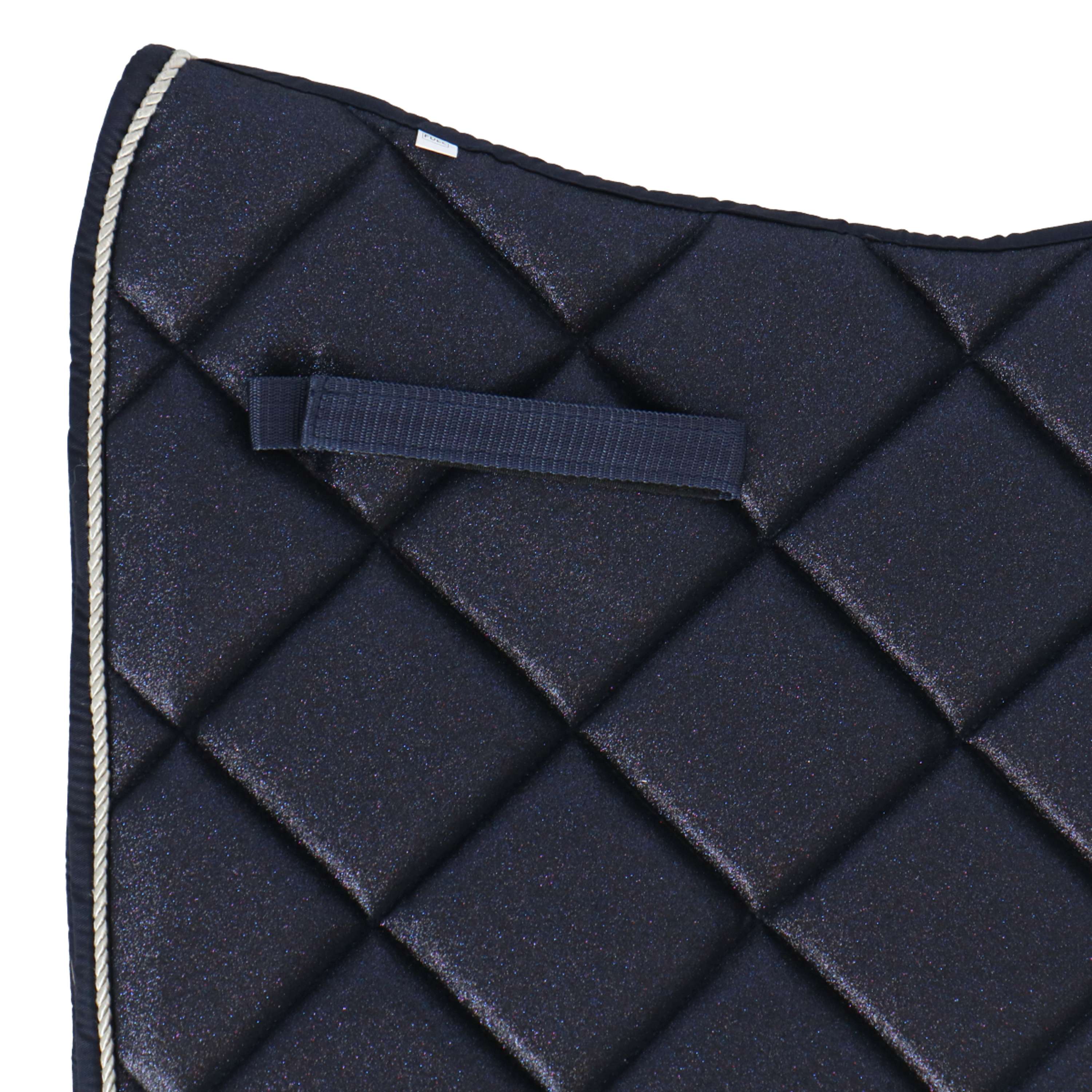 HB Schabracke Sparkling Glitter Dressur Navy - Image 3