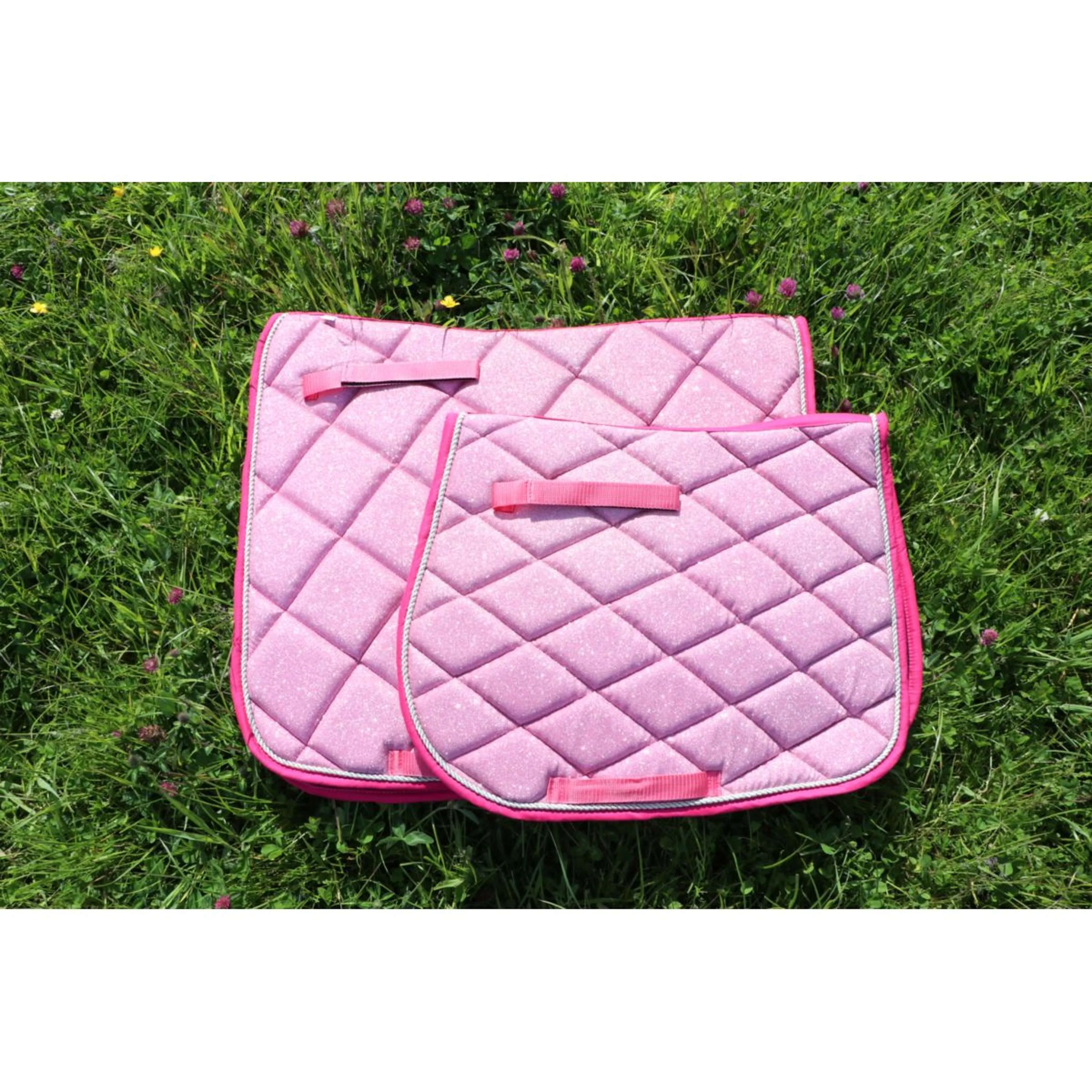 HB Schabracke Sparkling Glitter Springen Rosa