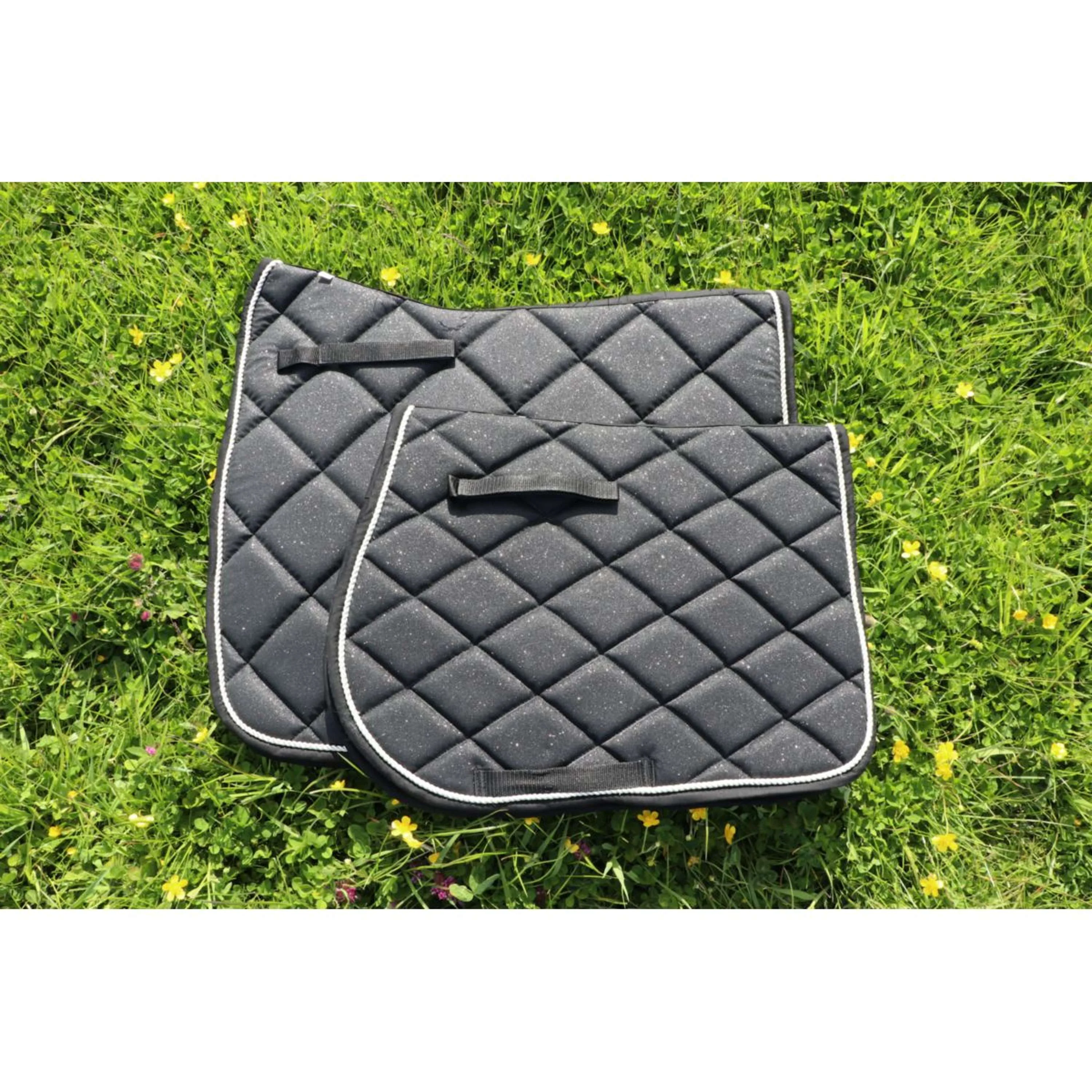 HB Schabracke Sparkling Glitter Springen Schwarz