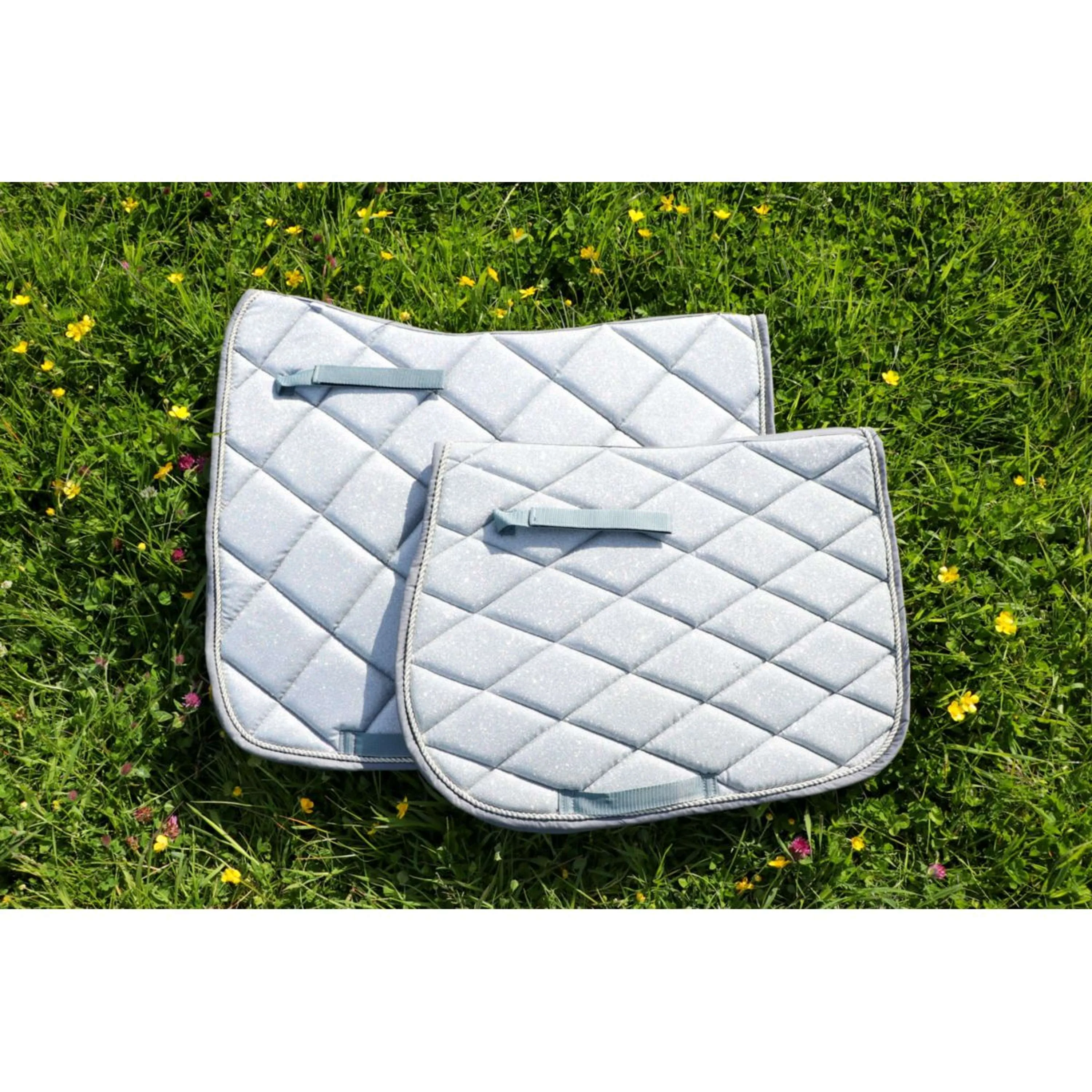 HB Schabracke Sparkling Glitter Springen Silber - Image 7