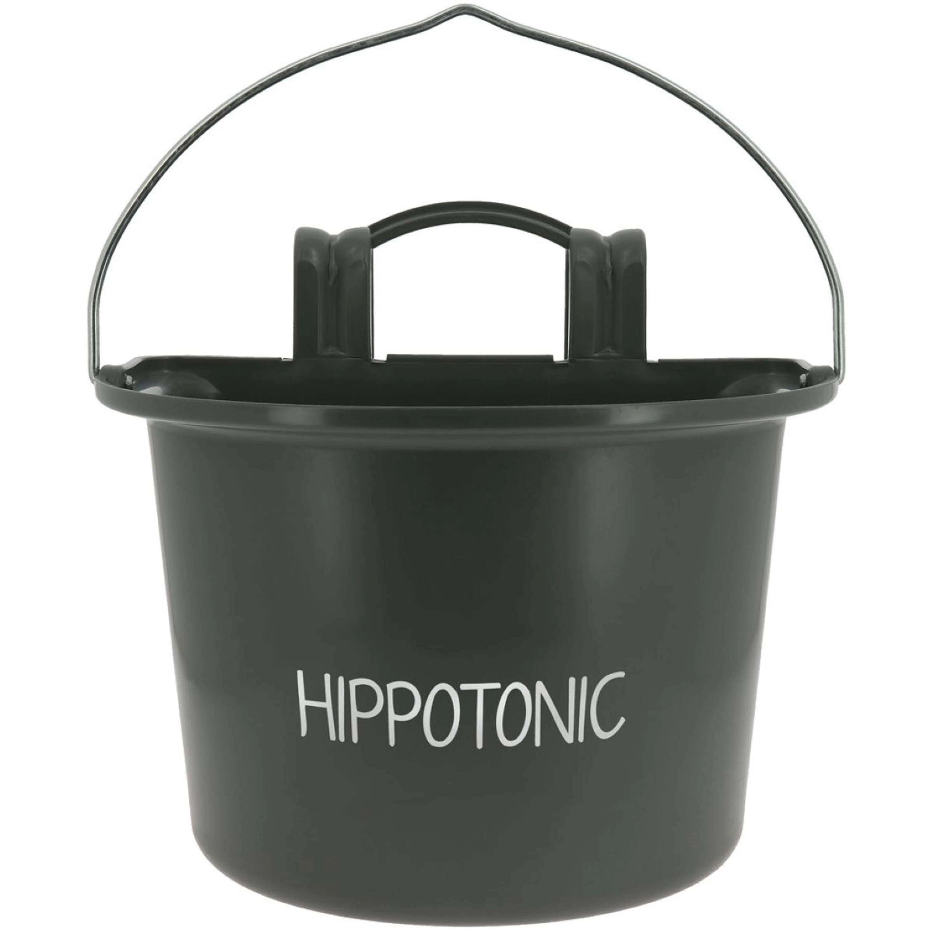 Hippotonic Futtertrog mit Henkel Dunkelgrau - Image 2