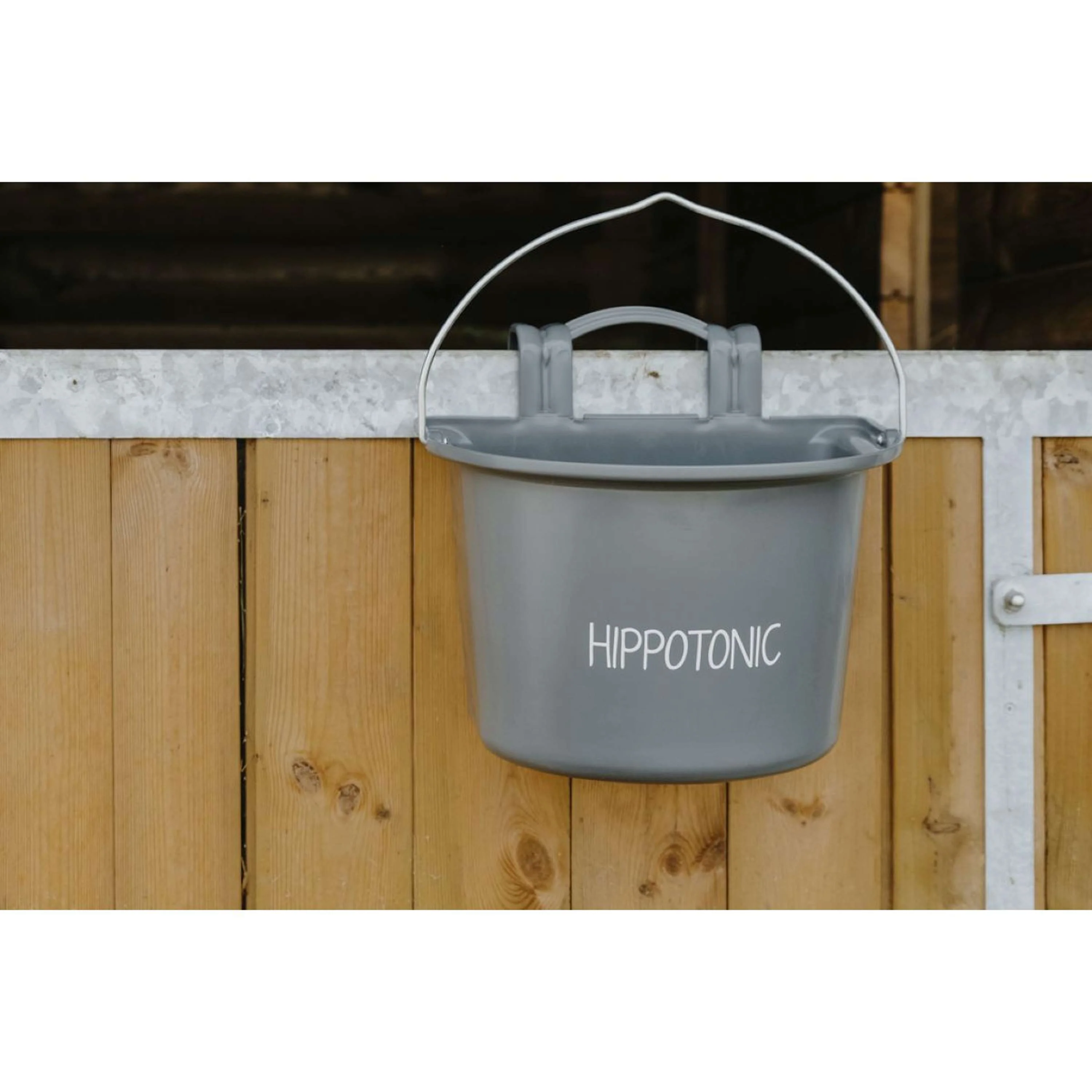 Hippotonic Futtertrog mit Henkel Dunkelgrau - Image 9