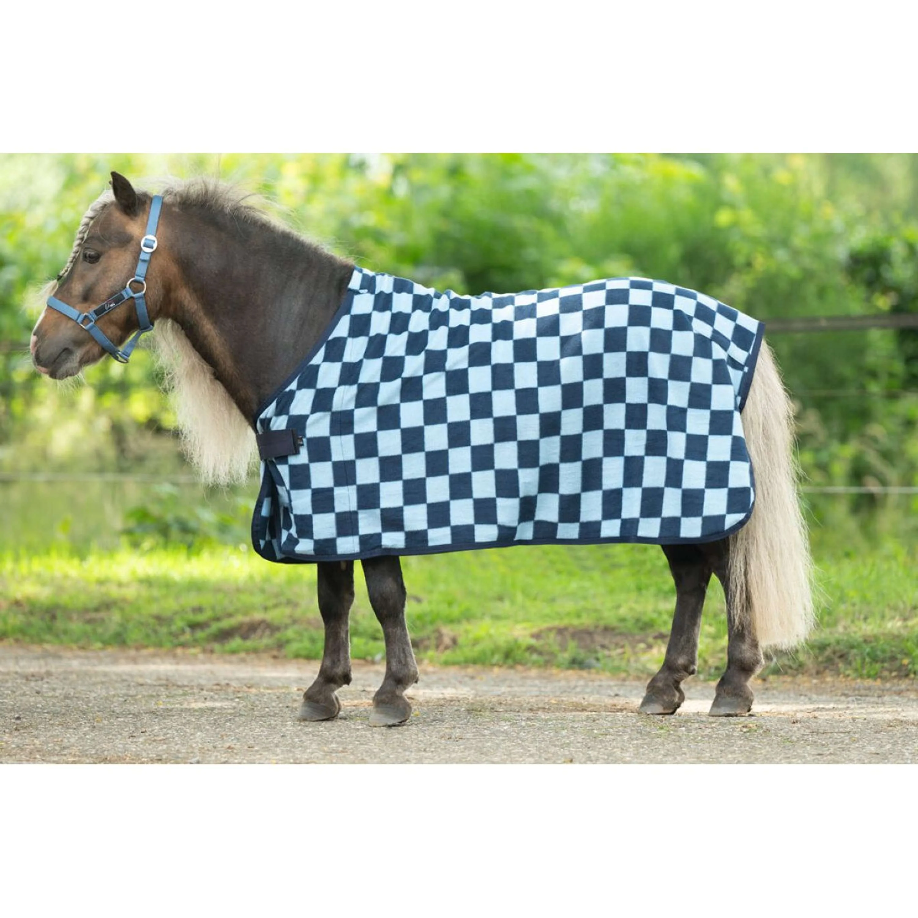 HKM Abschwitzdecke Henni Shetty Dunkel blau - Image 2