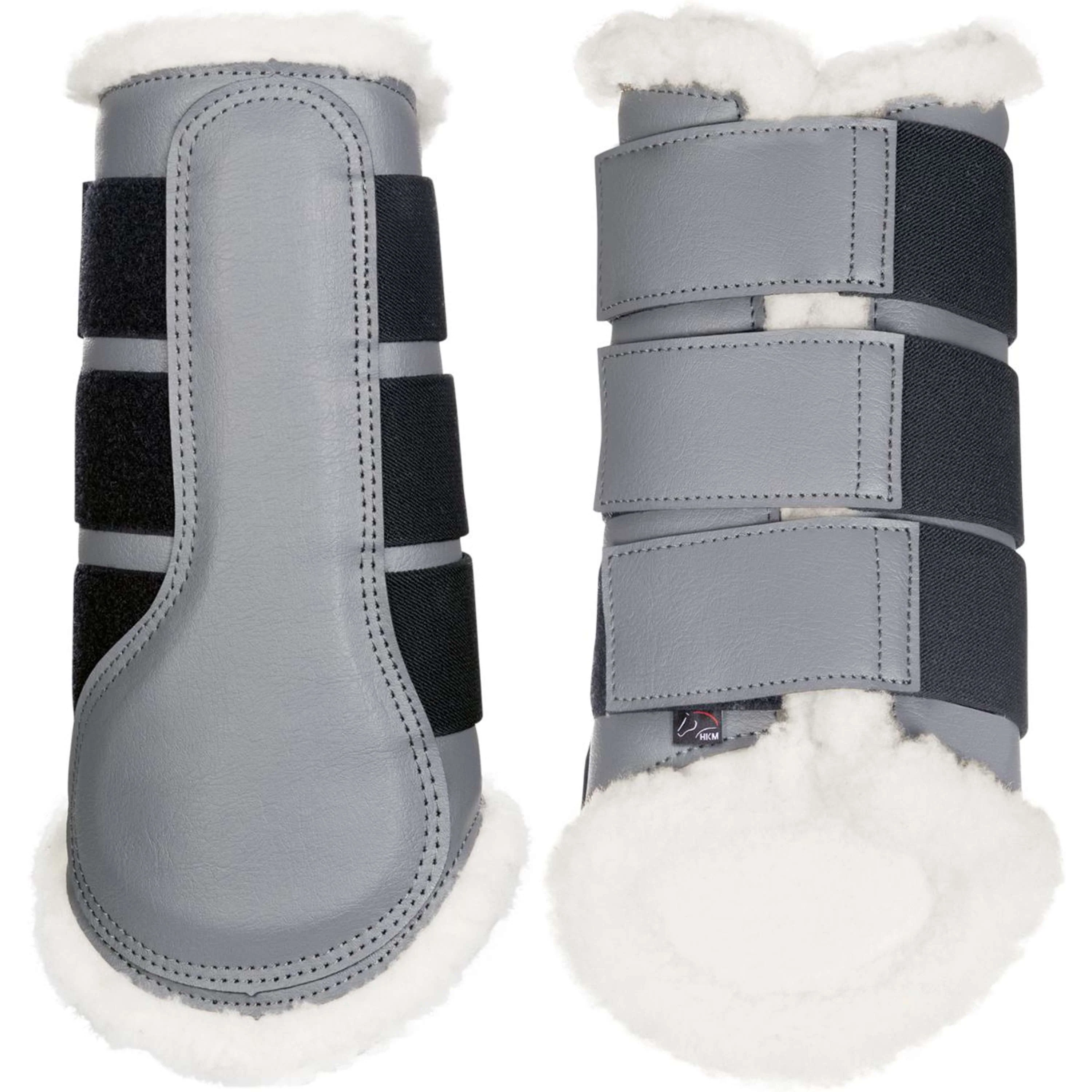 HKM Beinschutz Comfort Grau