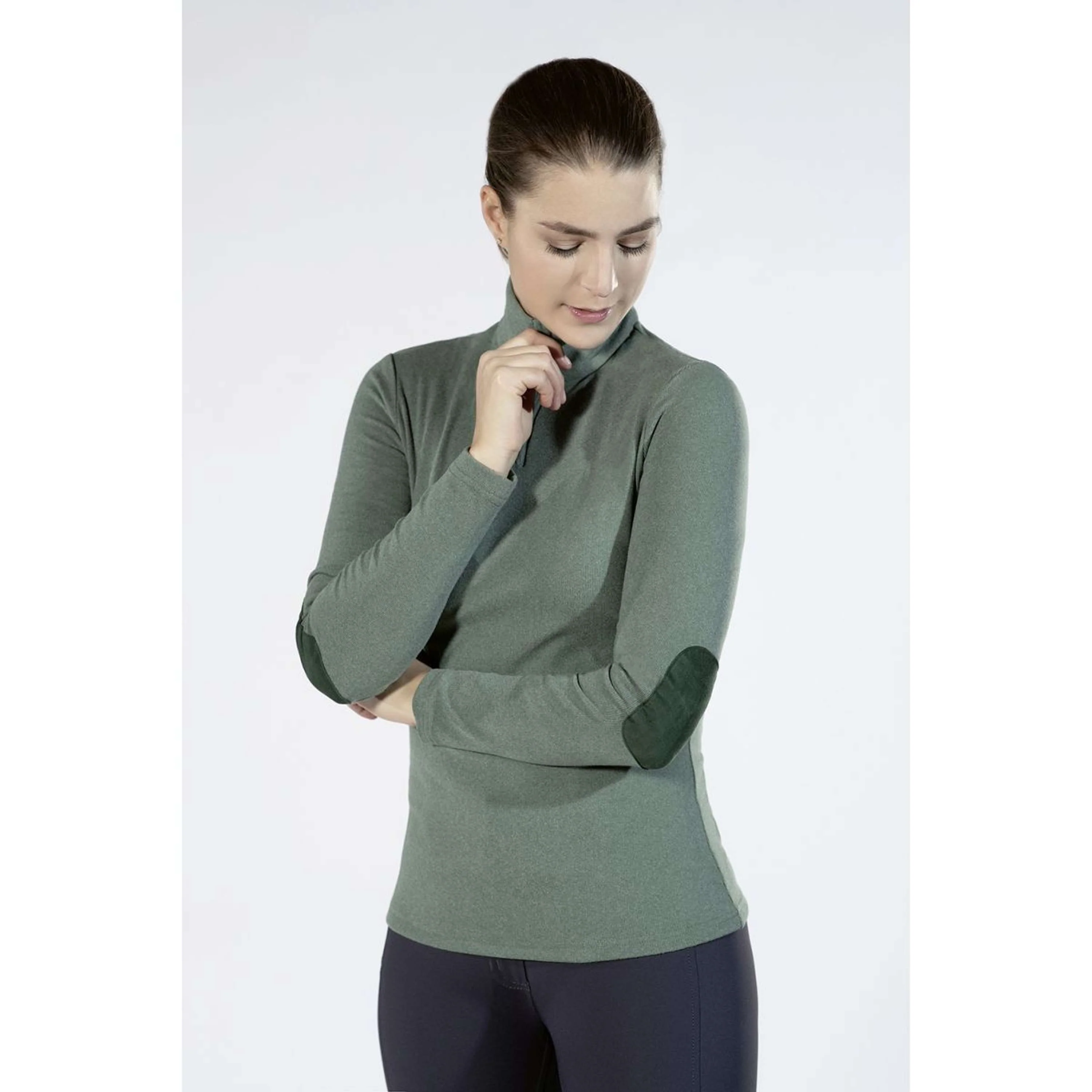 HKM Funktionshirt Supersoft Dunkelgrün - Image 2