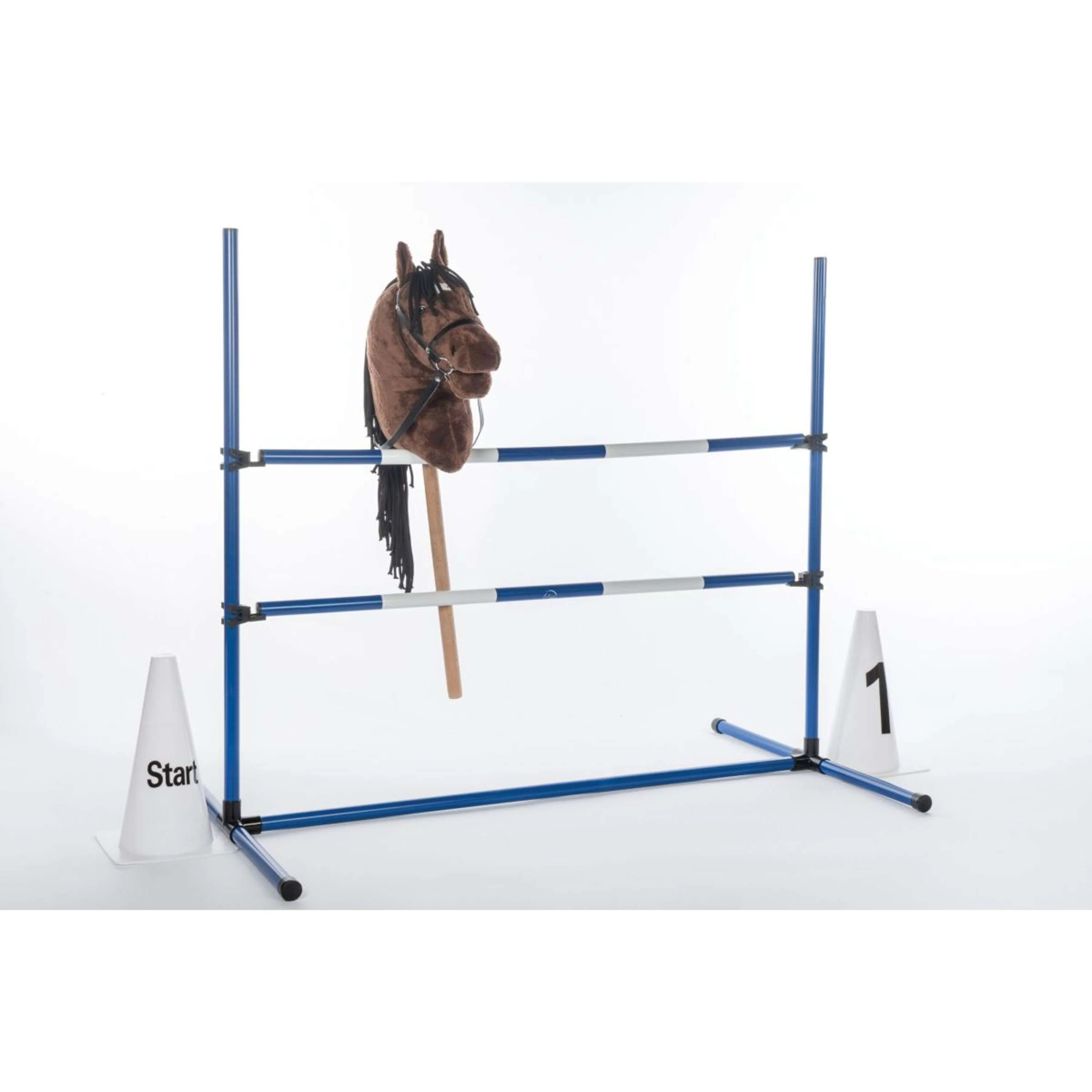 HKM Hindernisnummern Hobby Horsing Weiß - Image 3