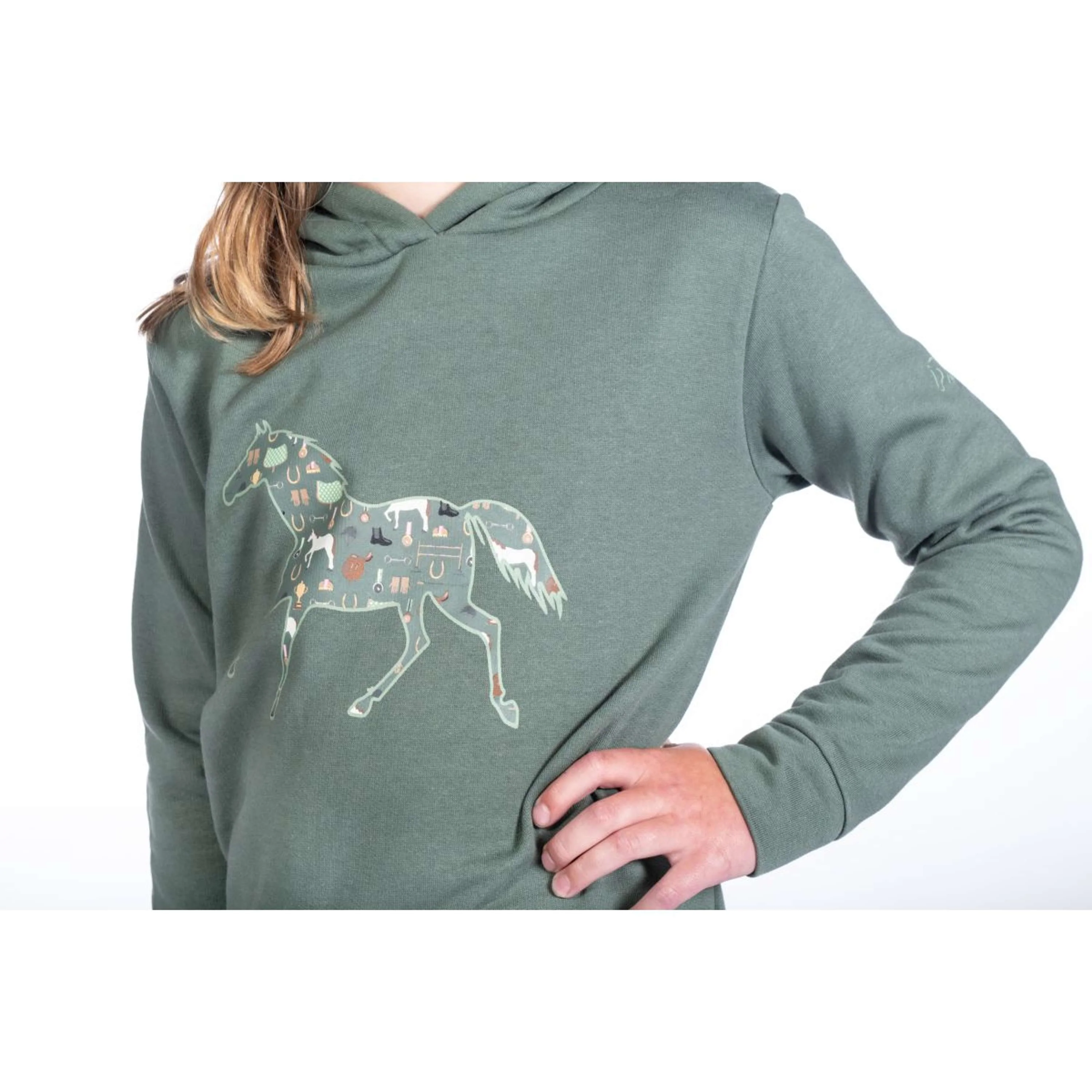 HKM Hoodie Judy Dunkelgrün - Image 2
