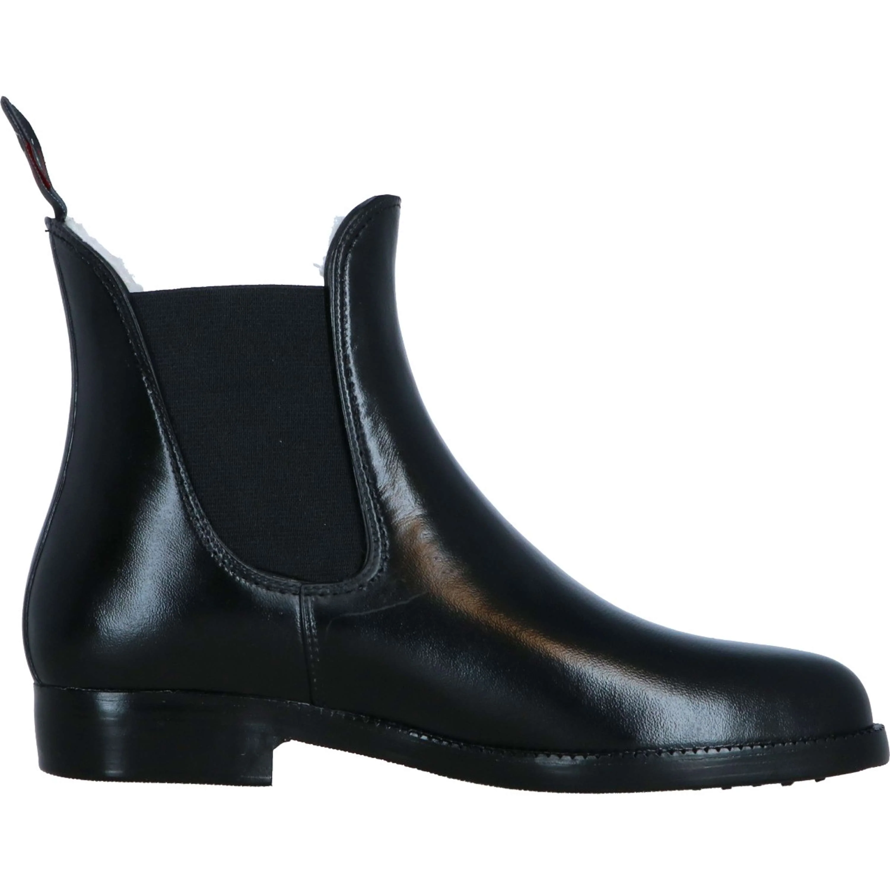 HKM Jodhpurgummistiefel soft/weit mit Teddyfutter Schwarz - Image 6