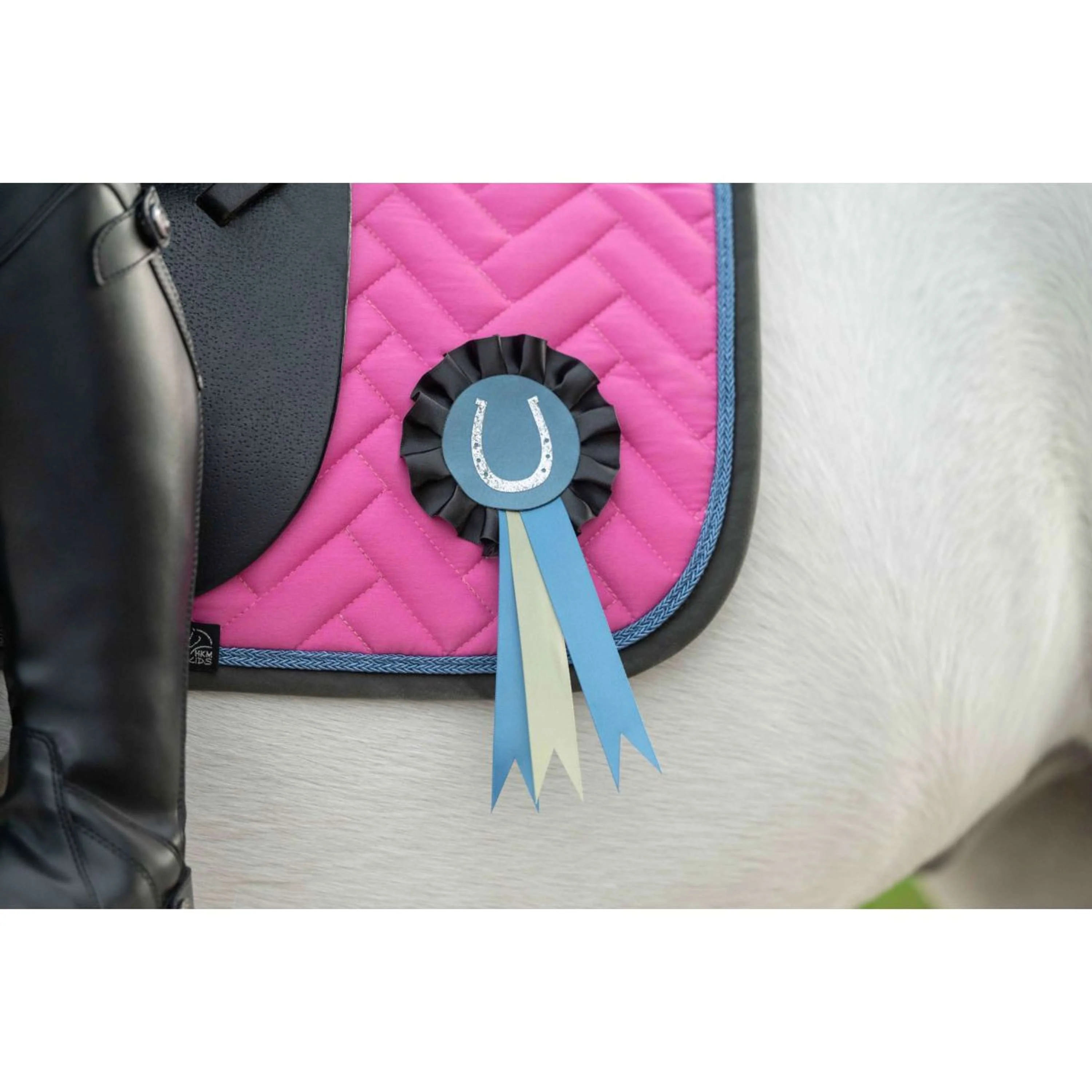HKM Schabracke Nele Dressur Rosa - Image 6