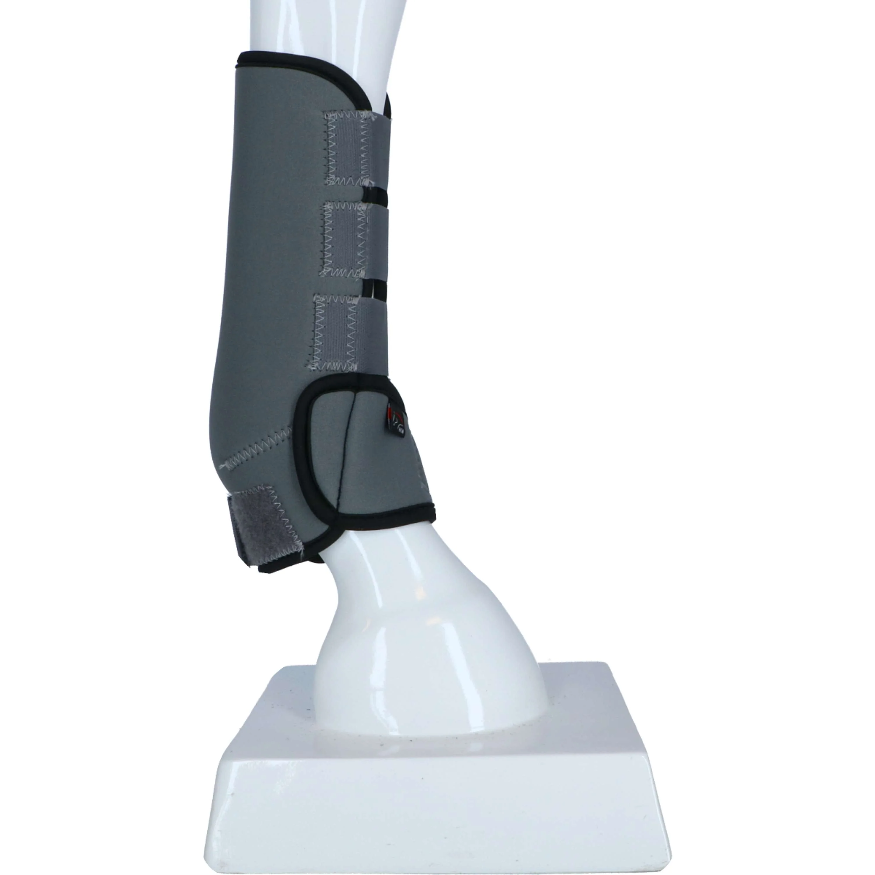 HKM Beinschutz Colour Neopren Grau/Schwarz - Image 5