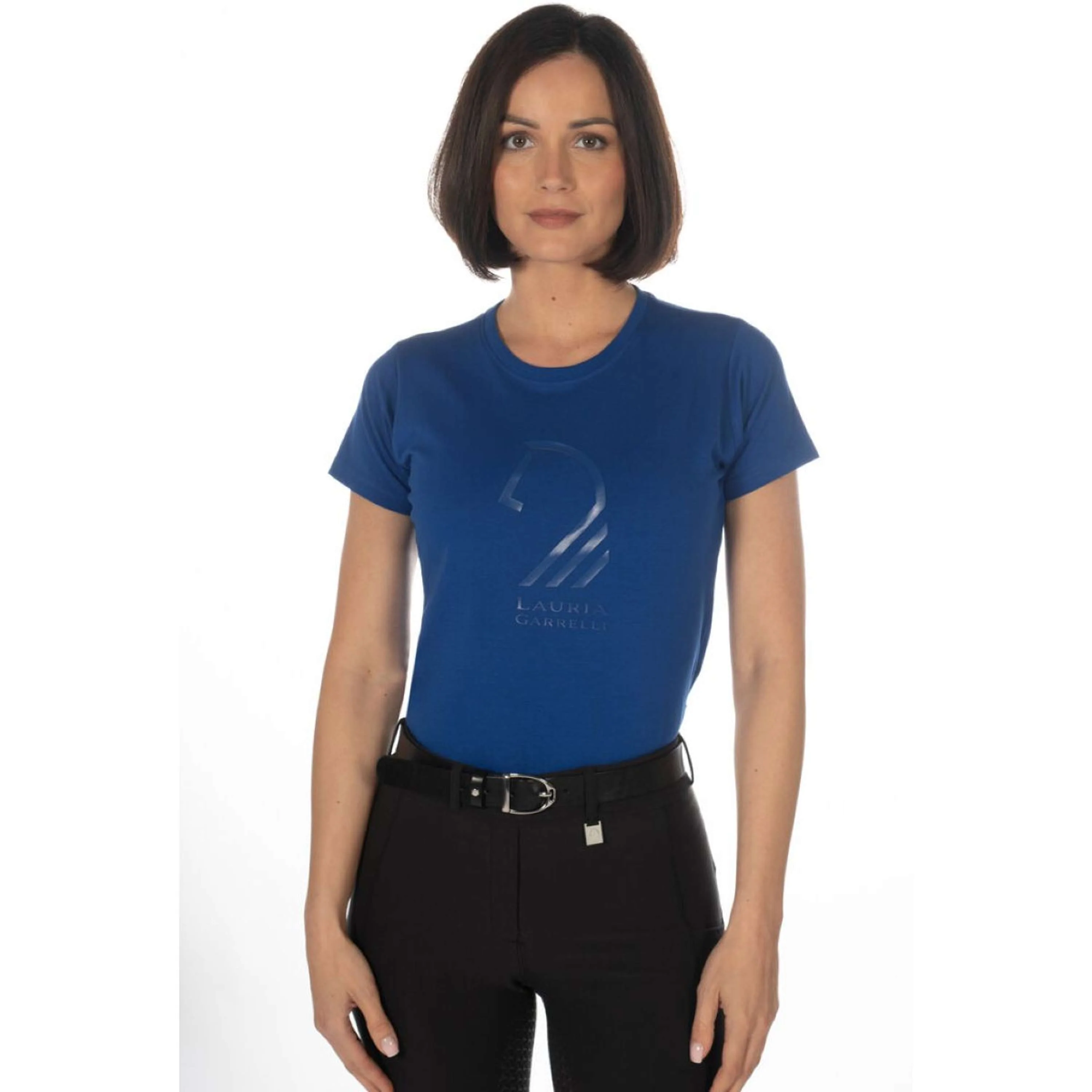 HKM T-Shirt Livigno Blau - Image 6