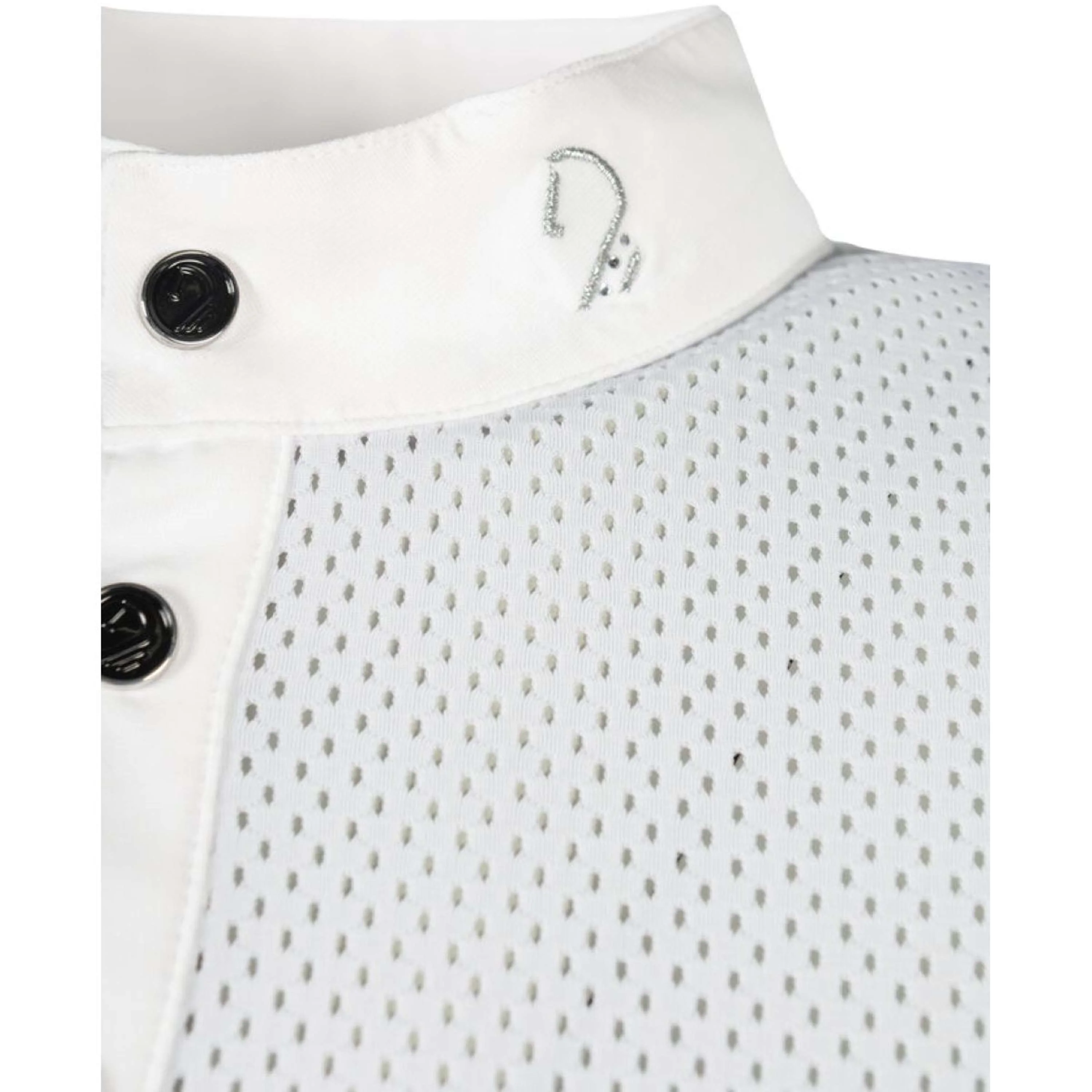 HKM Turniershirt Amalfi Weiß - Image 6