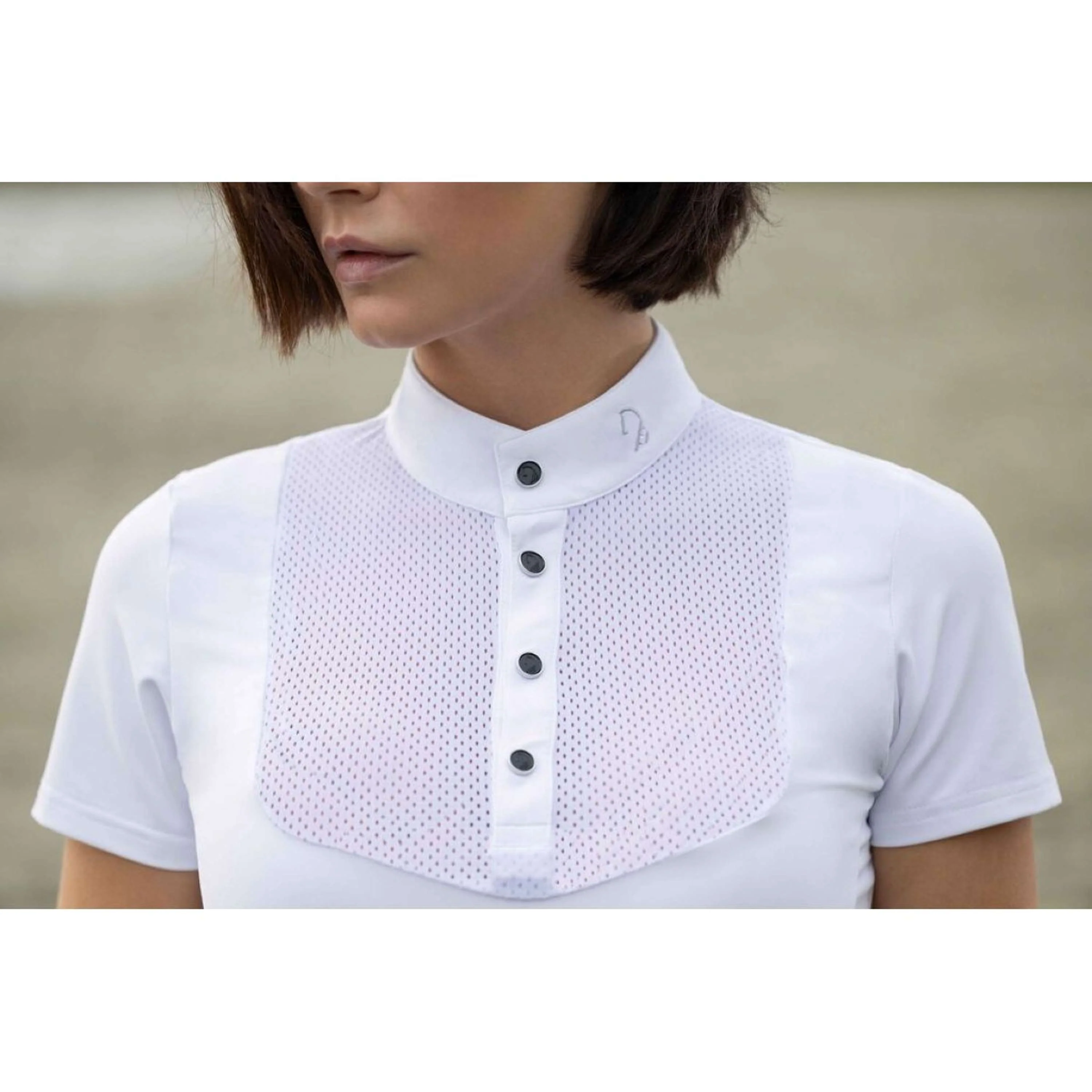 HKM Turniershirt Amalfi Weiß - Image 8