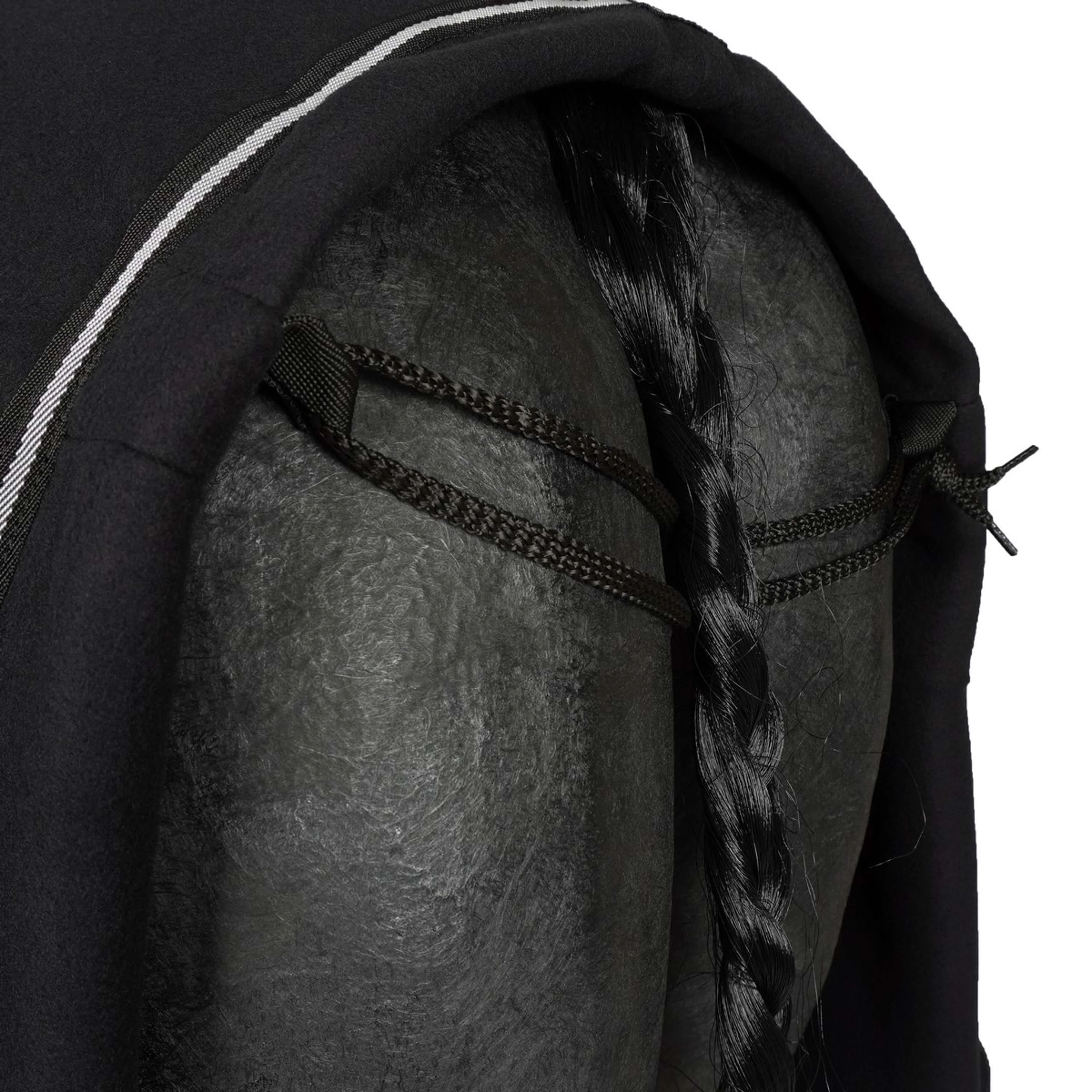 HORKA Abschwitzdecke Economy Fleece Schwarz - Image 5