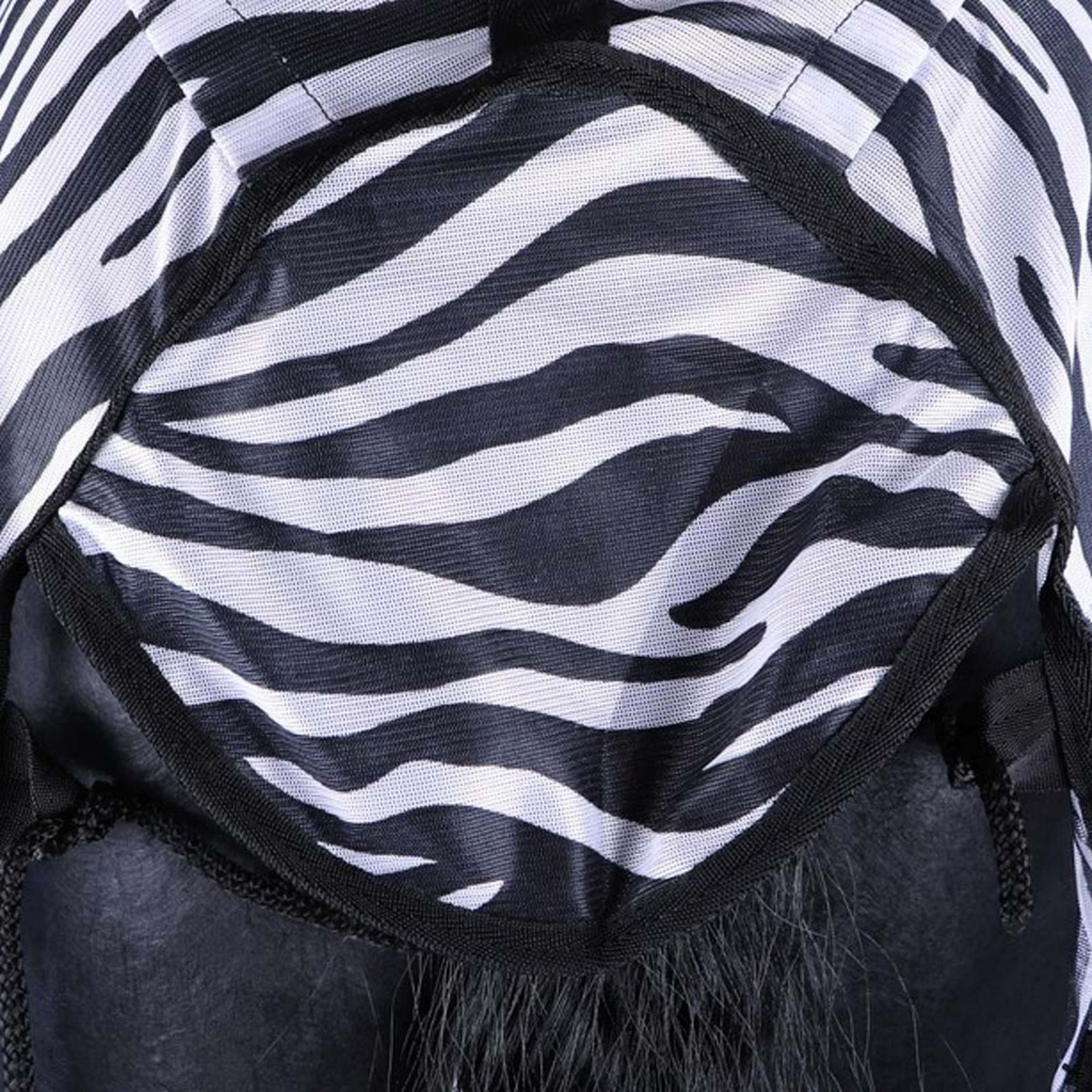 HORKA Anti Fliegen Reitdecke Fester Hals Zebra - Image 5