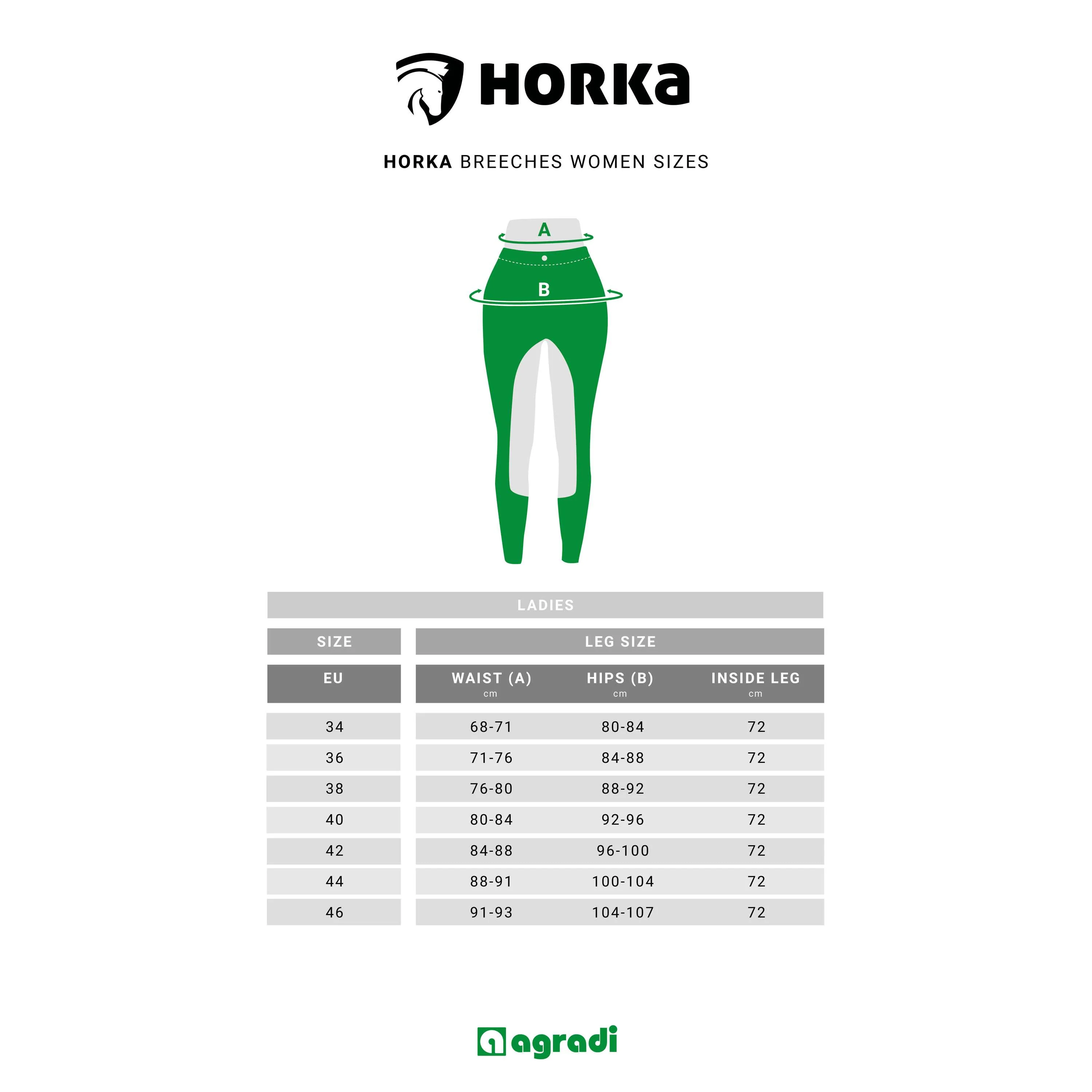 HORKA Reitleggings Momentum Schwarz - Image 4