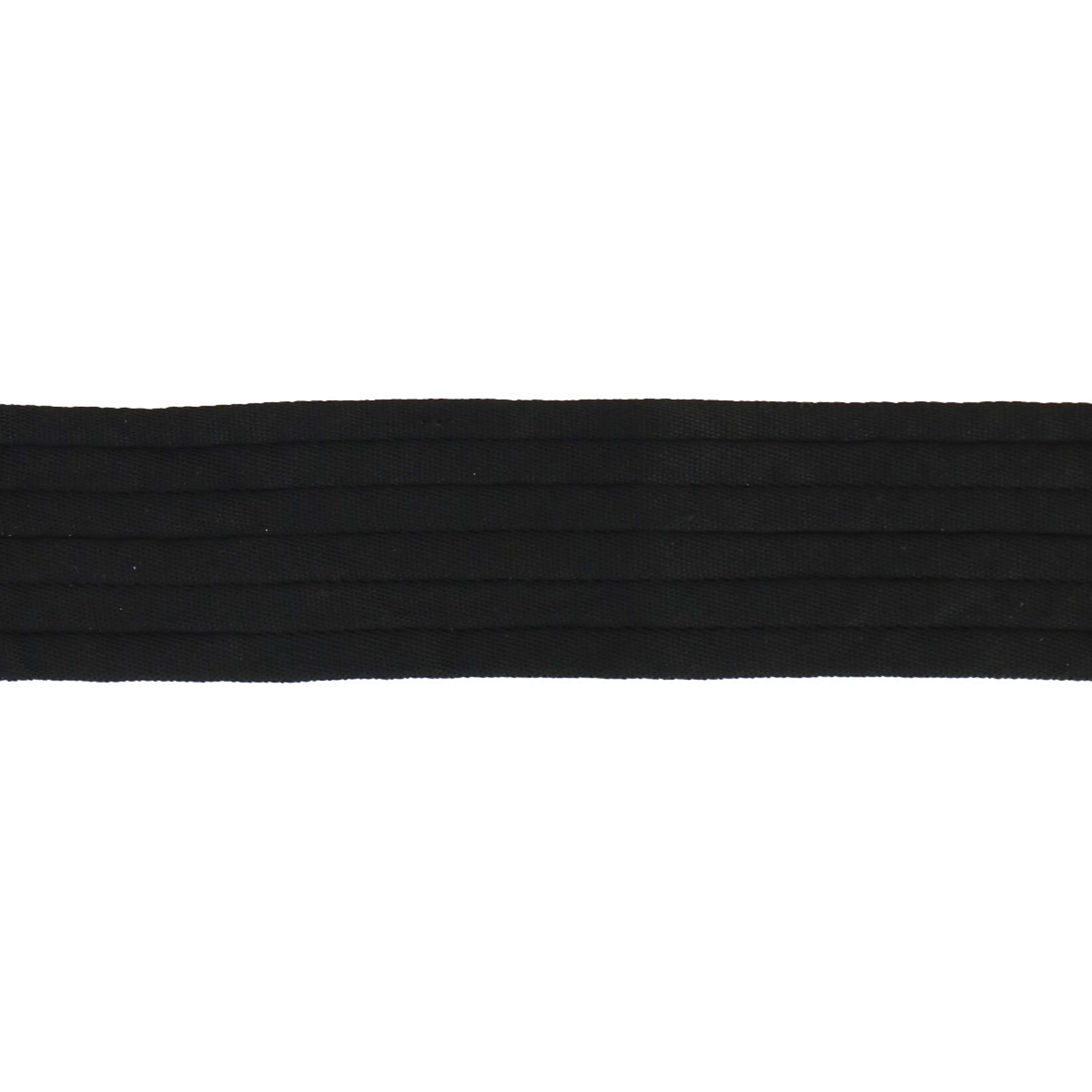 HORKA Sattelgurt Poly Rib Vielseitig Schwarz/Silber - Image 4