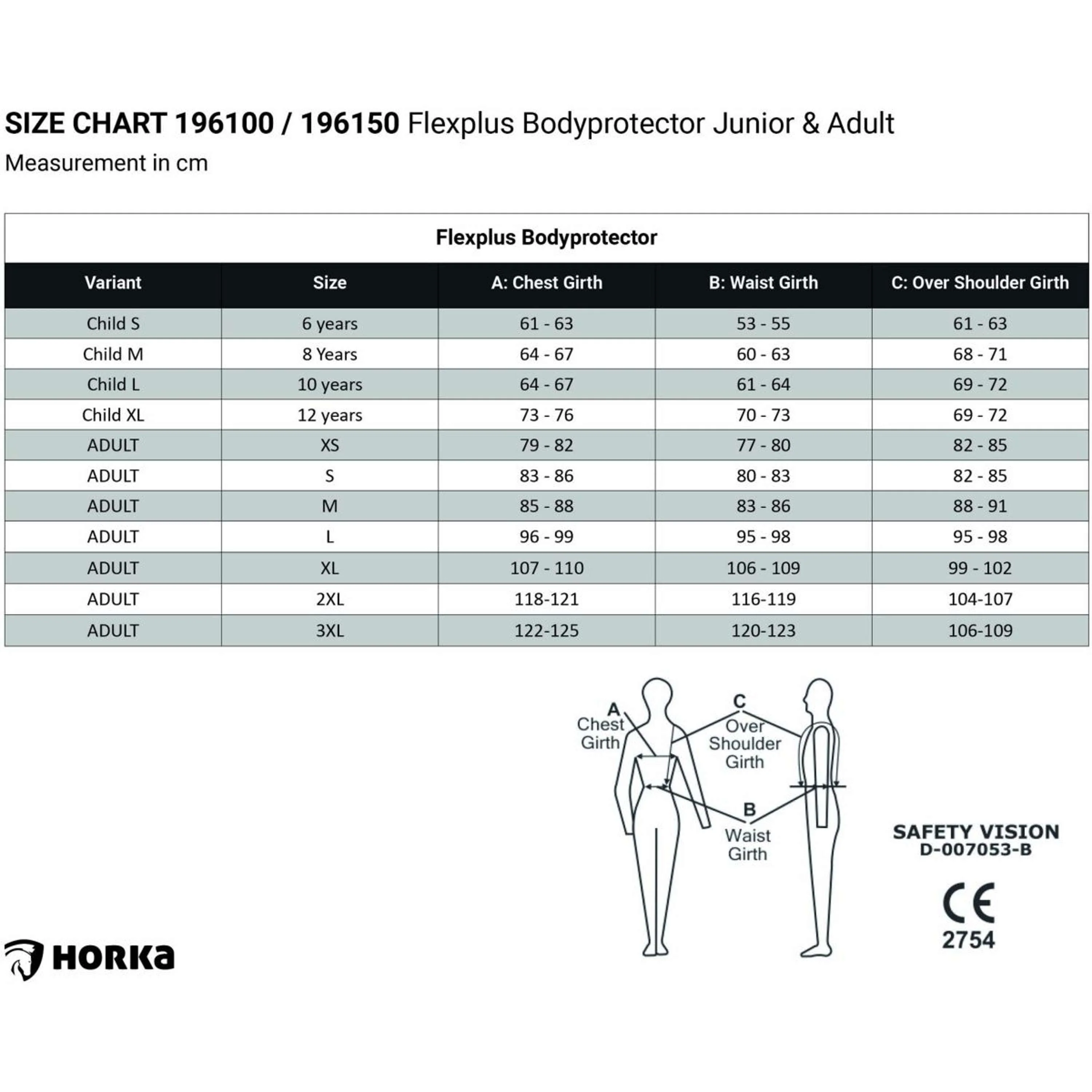 HORKA Sicherheitsweste Flexplus Junior Royal Blue - Image 5