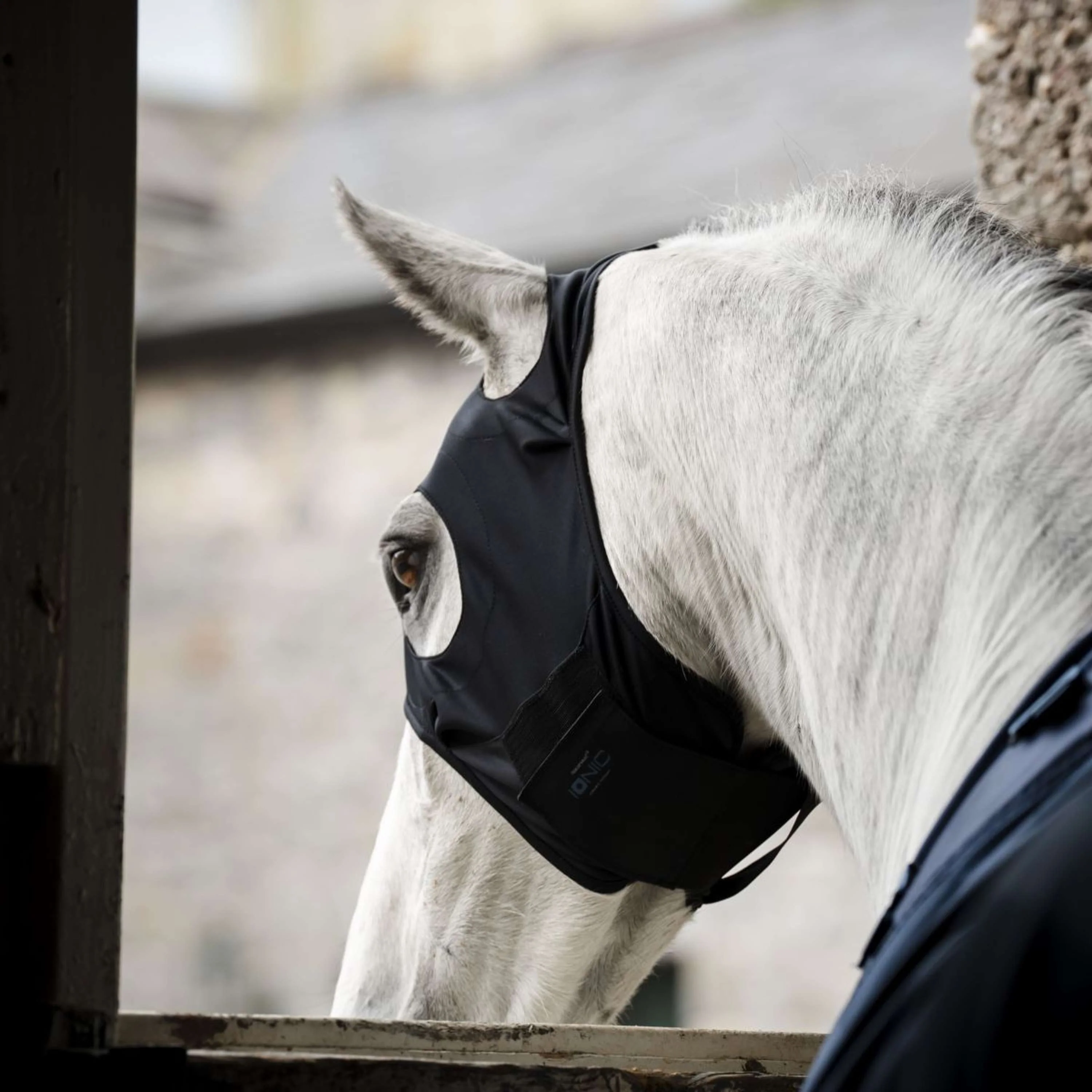 Horseware Calming Face Mask Ionic Schwarz - Image 2