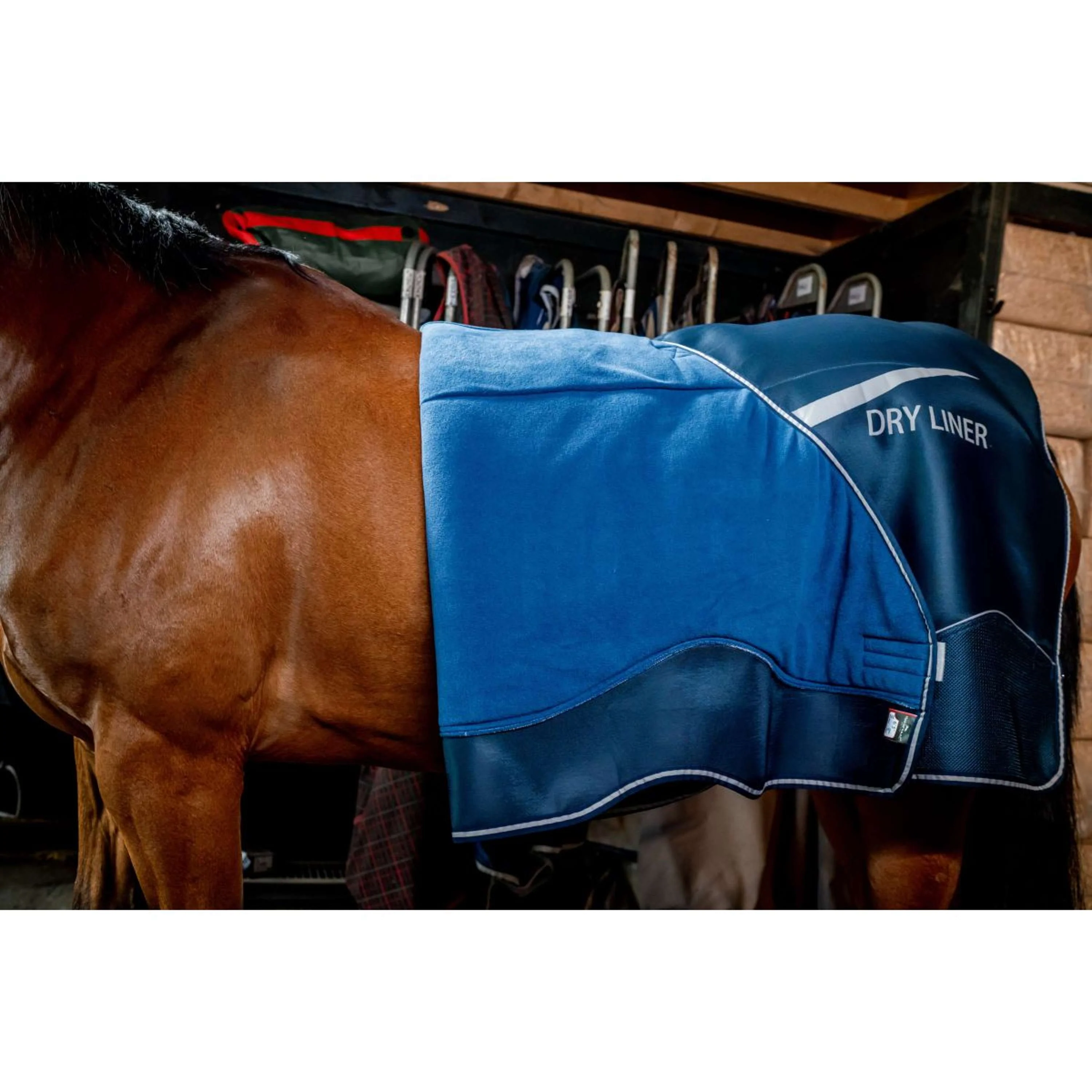 Horseware Dry Liner Navy/Silber - Image 5